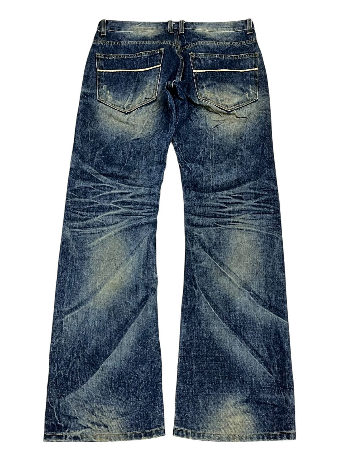 Le Grande Bleu (L.G.B.) DPSR x Improves Mudwash Whisker Flare Archive Size 31" - 2 Thumbnail