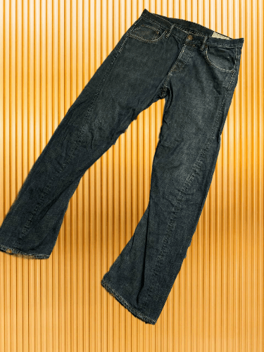Allsaints Mens Vintage AllSaints Bronson runner Jeans denim y2k Size US 32 / EU 48 - 1 Thumbnail
