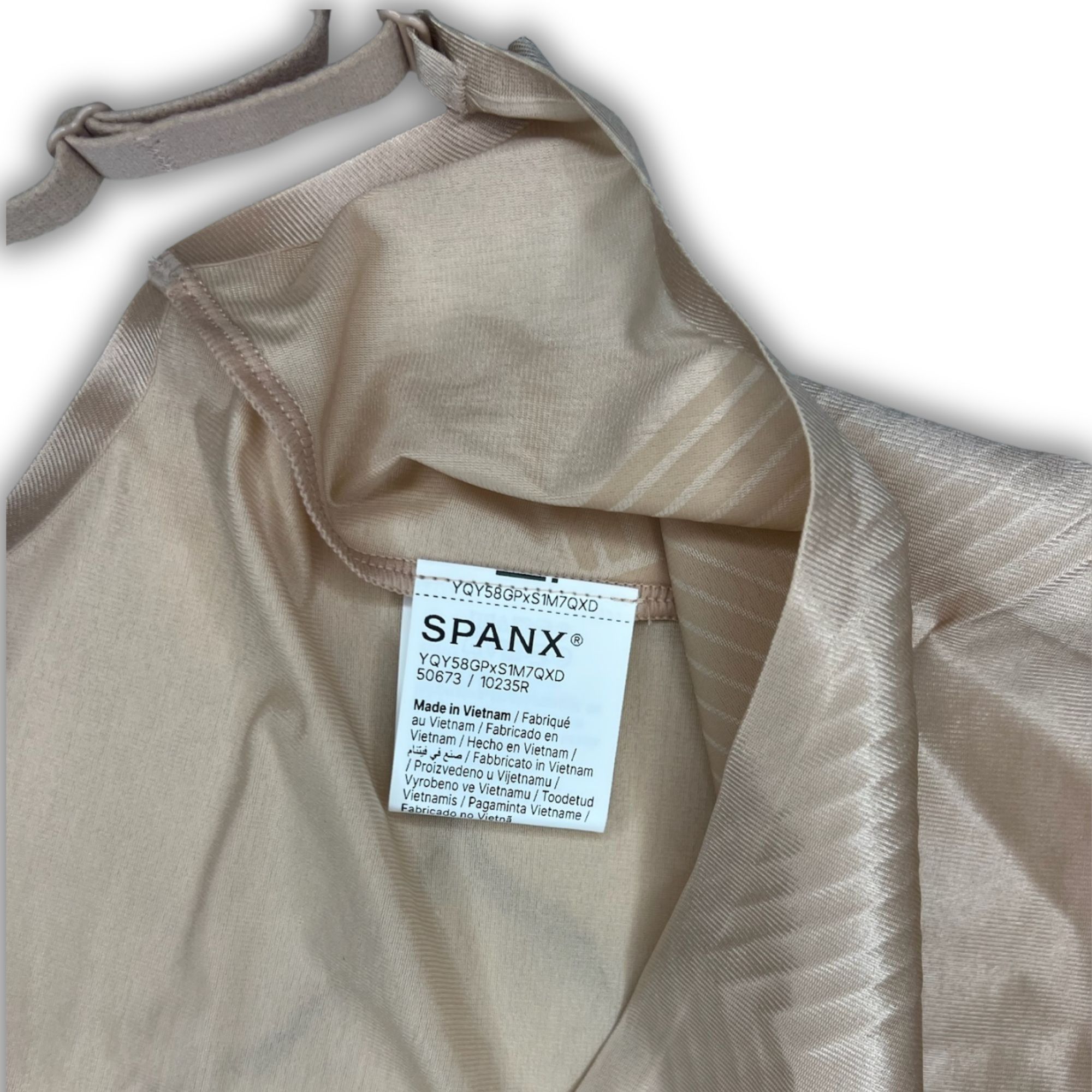 Spanx Spanx Suit Your Fancy Strapless Cupped Mid-Thigh Bodysuit Sh Size ONE SIZE - 3 Thumbnail