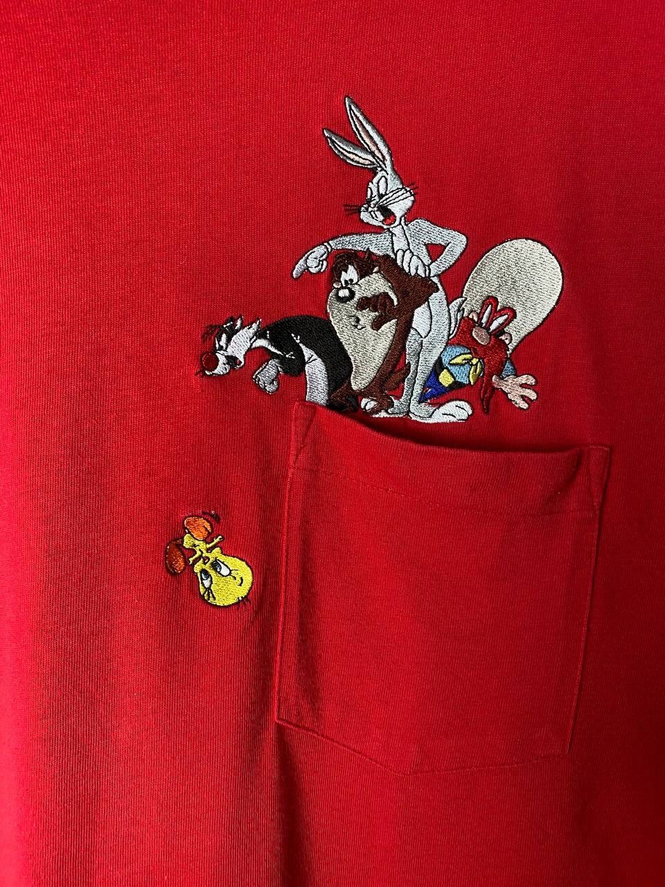 Vintage Warner Bros 1996 vintage t-shirts size XL Size US XL / EU 56 / 4 - 3 Thumbnail