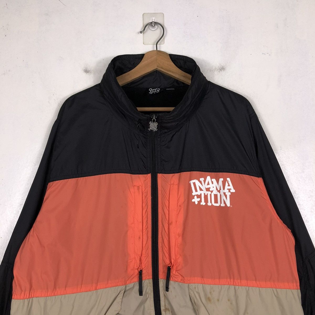 Japanese Brand × Vintage 📌VINTAGE BIKER JACKET STREETWEAR DESIGN INAMA TON JAPAN Size US L / EU 52-54 / 3 - 5 Thumbnail
