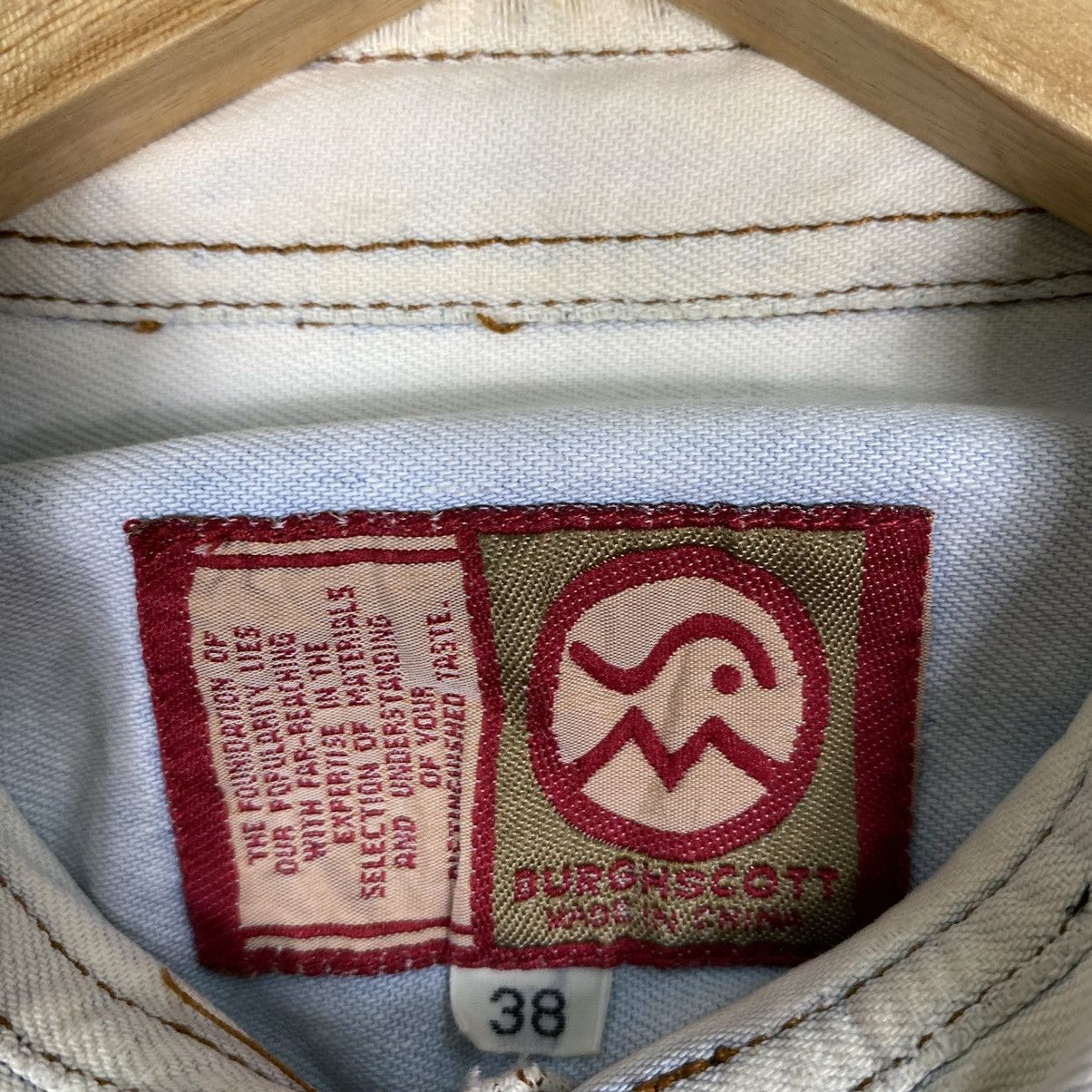 Japanese Brand Durghscott Denim Shirt Size US M / EU 48-50 / 2 - 11 Thumbnail