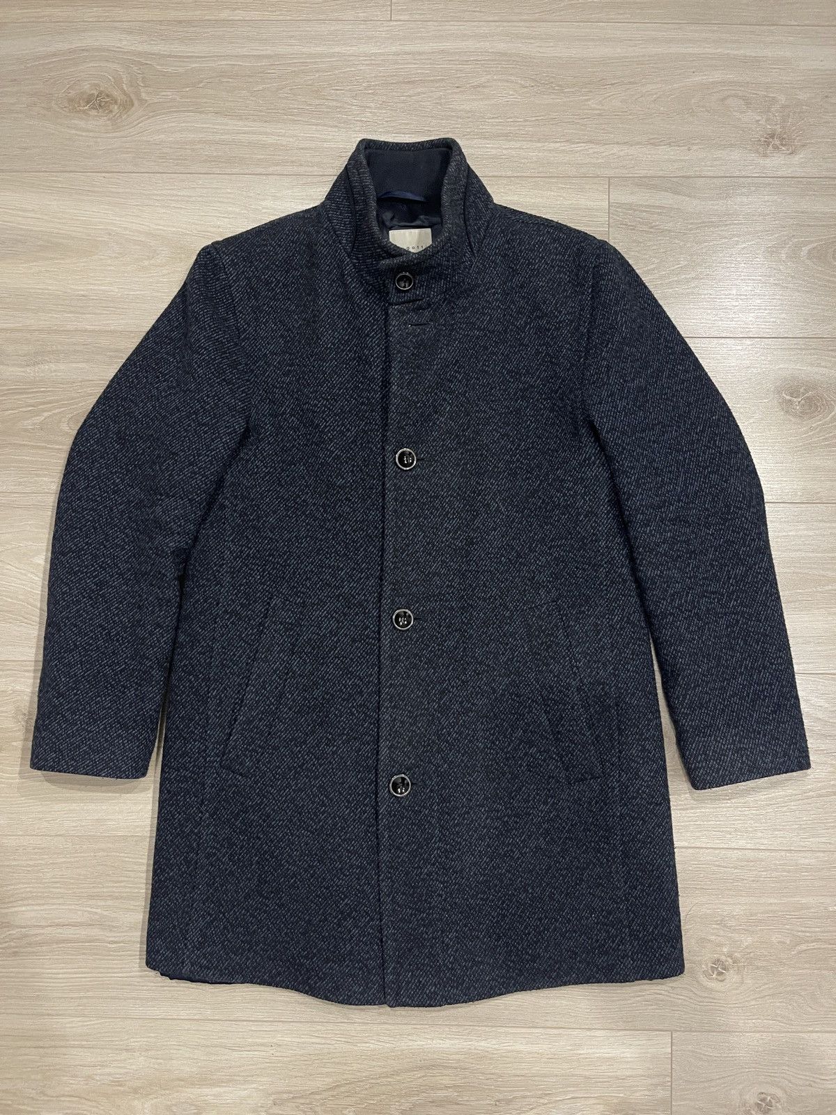 Bugatti Bugatti Men’s Wool Blend Overcoat - Bellandi Ecowool Size M Size US M / EU 48-50 / 2 - 14 Thumbnail