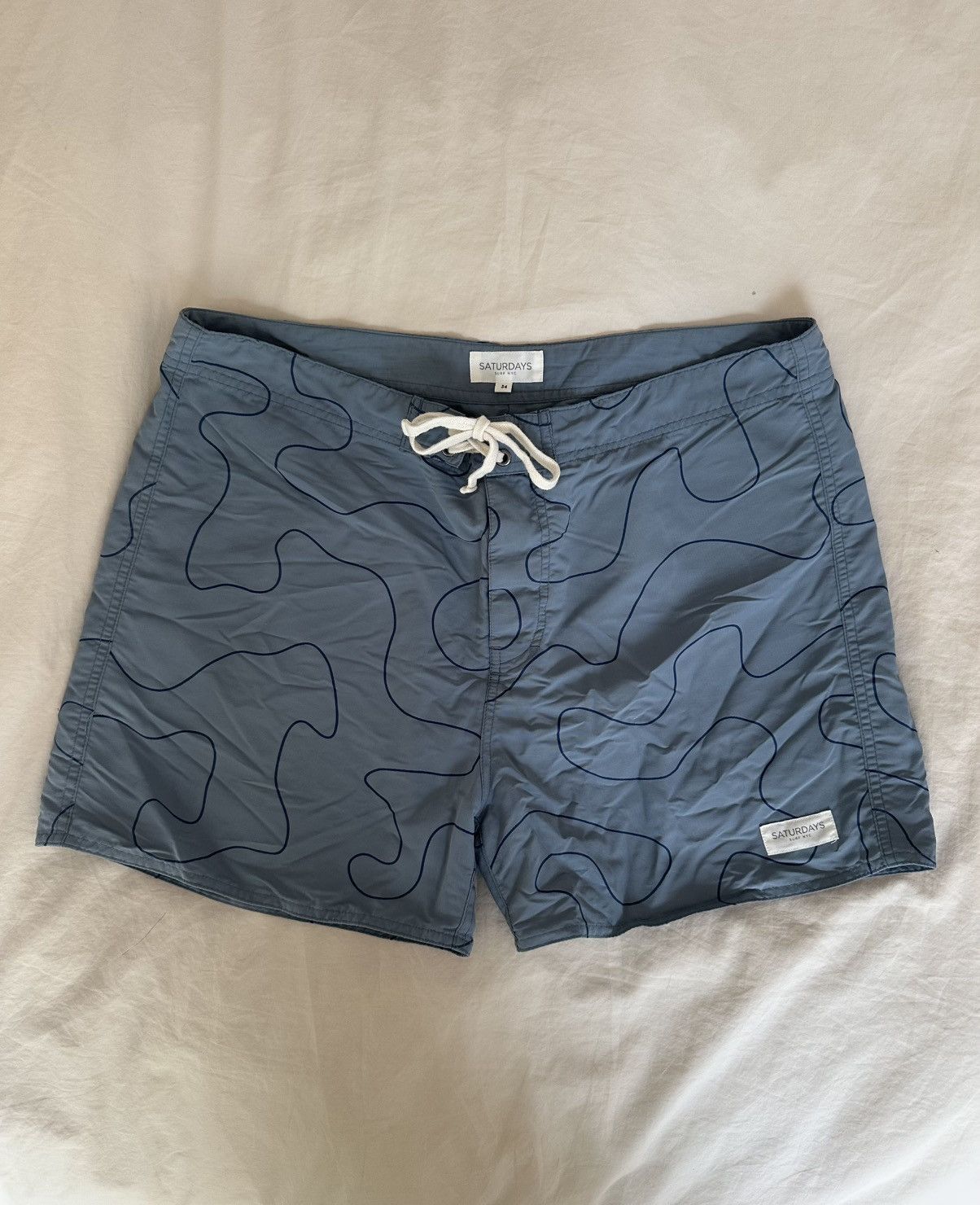 Saturdays NYC Saturdays Surf NYC Swim Shorts TWO PAIRS Size US 34 / EU 50 - 8 Thumbnail