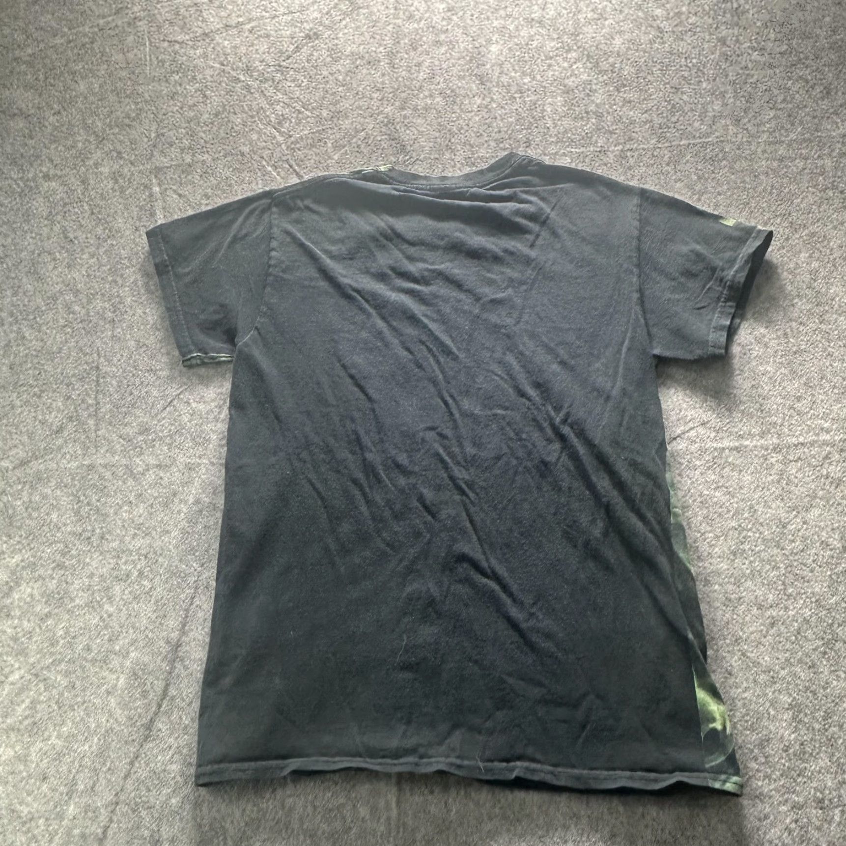 Vintage VINTAGE Green Flame Skull Shirt Mens Small Black Graphic Tee Horror Spooky Halloween Shirt Mens Small Black Graphic Tee Horror Spooky Halloween Size US S / EU 44-46 / 1 - 6 Thumbnail