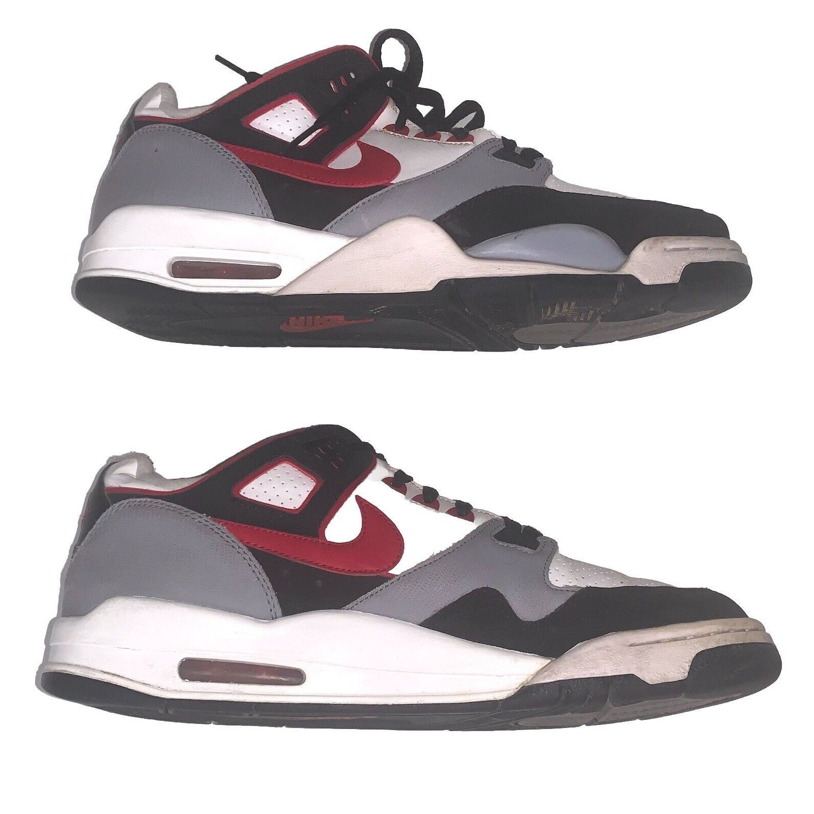 Nike Nike Air Flight Condor Mens Sz 11 White Red Gray 344575-163 Size US 11 / EU 44 - 7 Thumbnail
