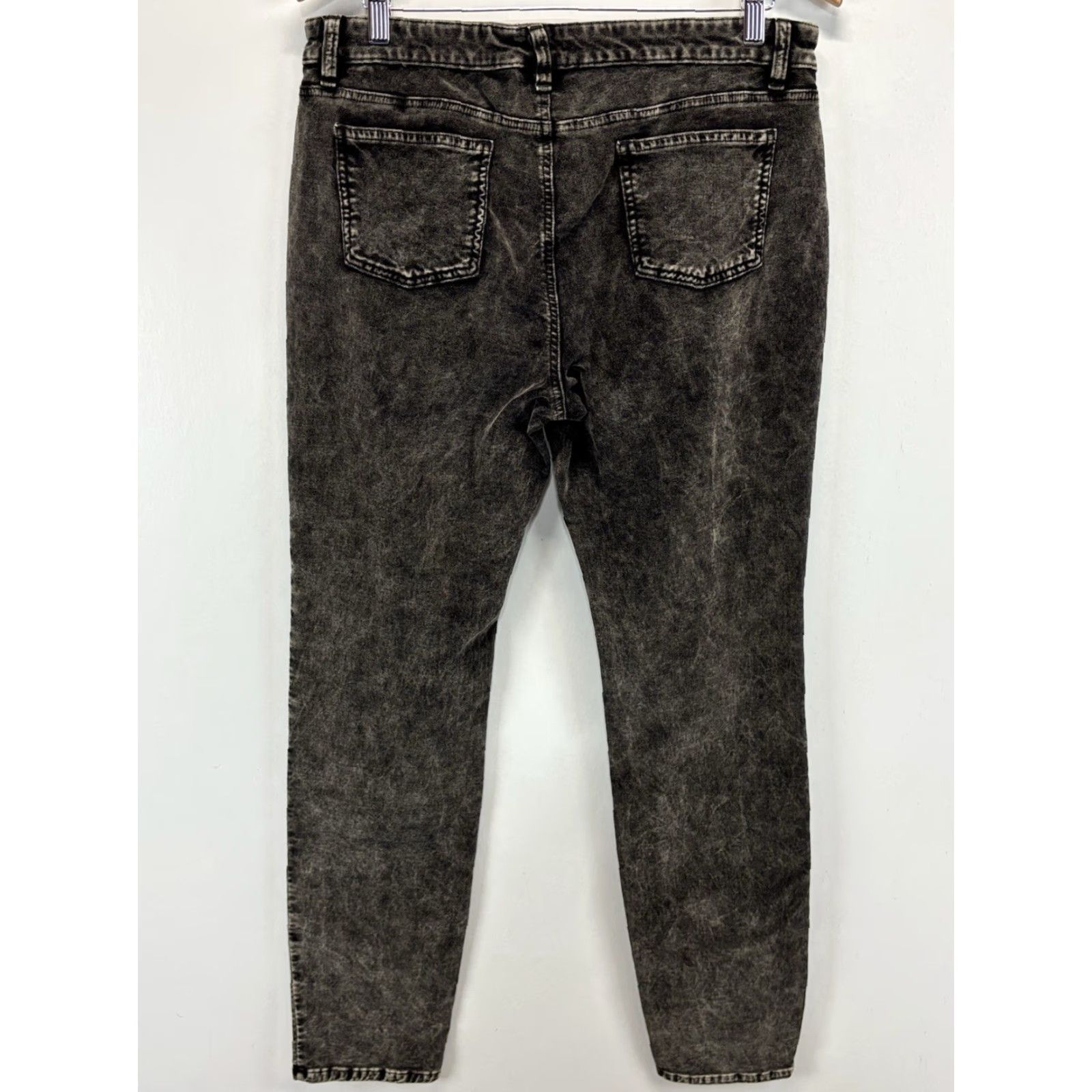 Eileen Fisher Eileen Fisher Womens Jeans Skinny Velveteen Mineral Charcoal Wash 14 33x31 Regular Inseam 31 Size 24" / US 00 / IT 34 - 3 Thumbnail