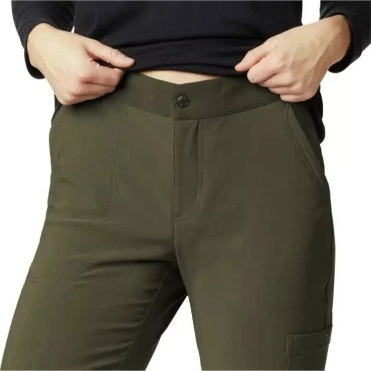 Columbia Columbia Women's Arden Point Lined Straight Leg Pants, Olive Size 32" / US 10 / IT 46 - 8 Thumbnail