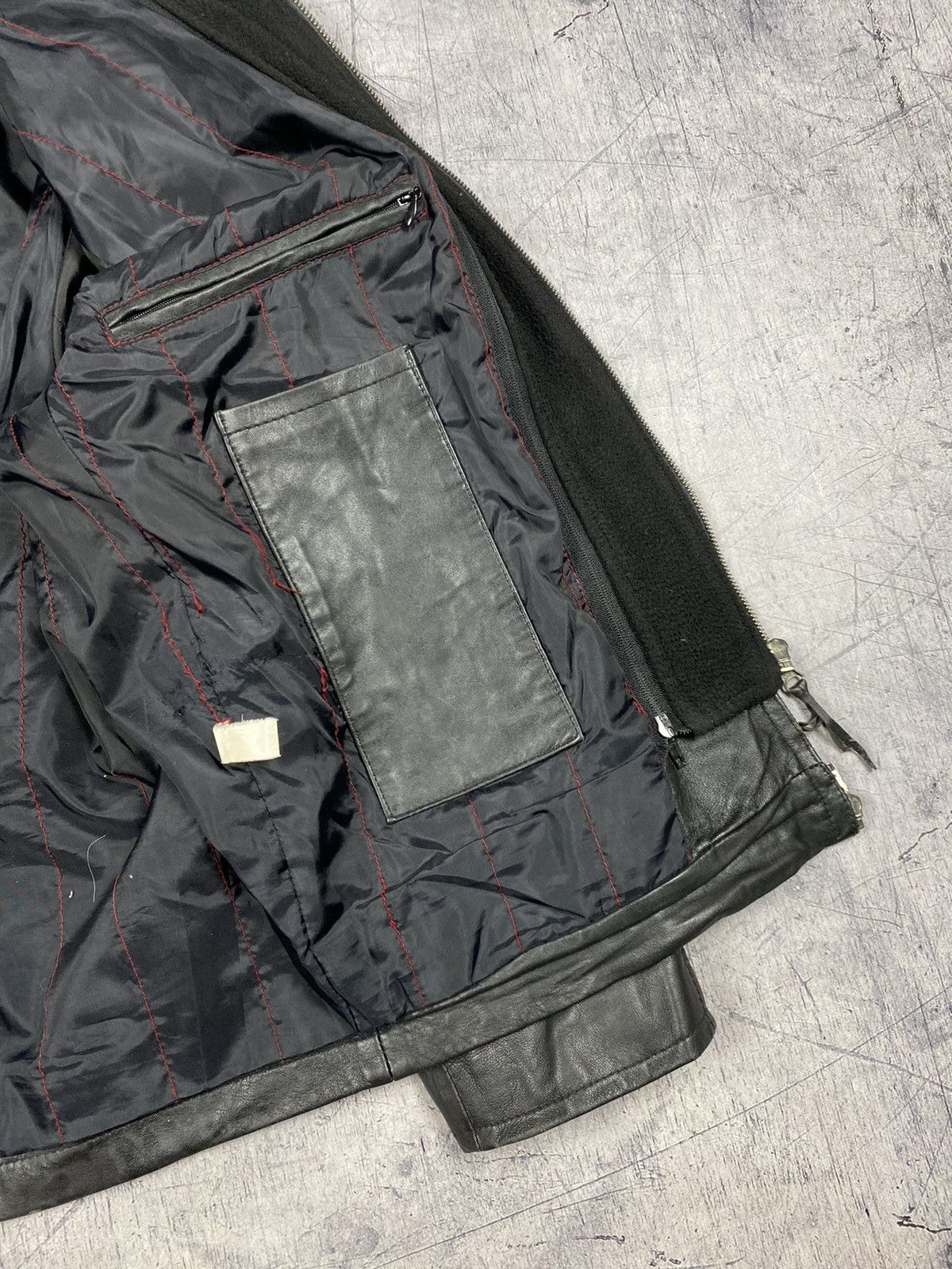 Vintage Vintage Rare Arsenal FC Leather Jacket London Football Club Size US S / EU 44-46 / 1 - 12 Thumbnail