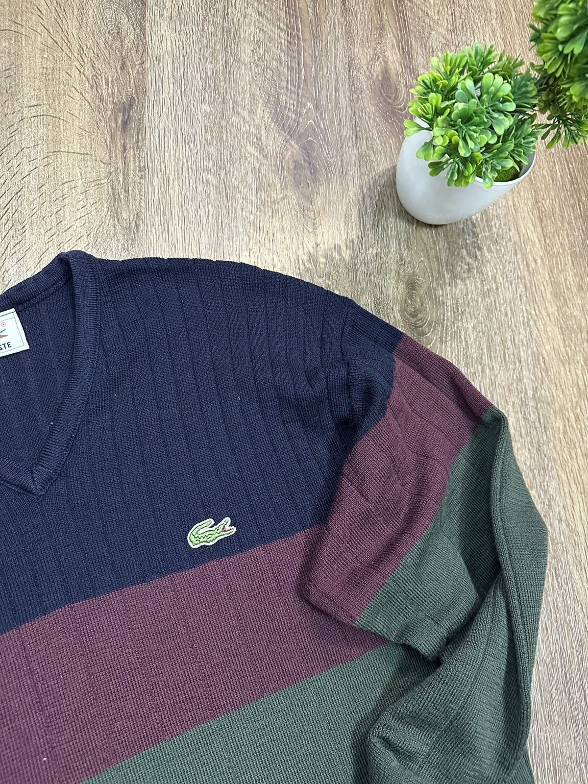 Lacoste Lacoste Wool Knit Sweater Size US XL / EU 56 / 4 - 6 Thumbnail