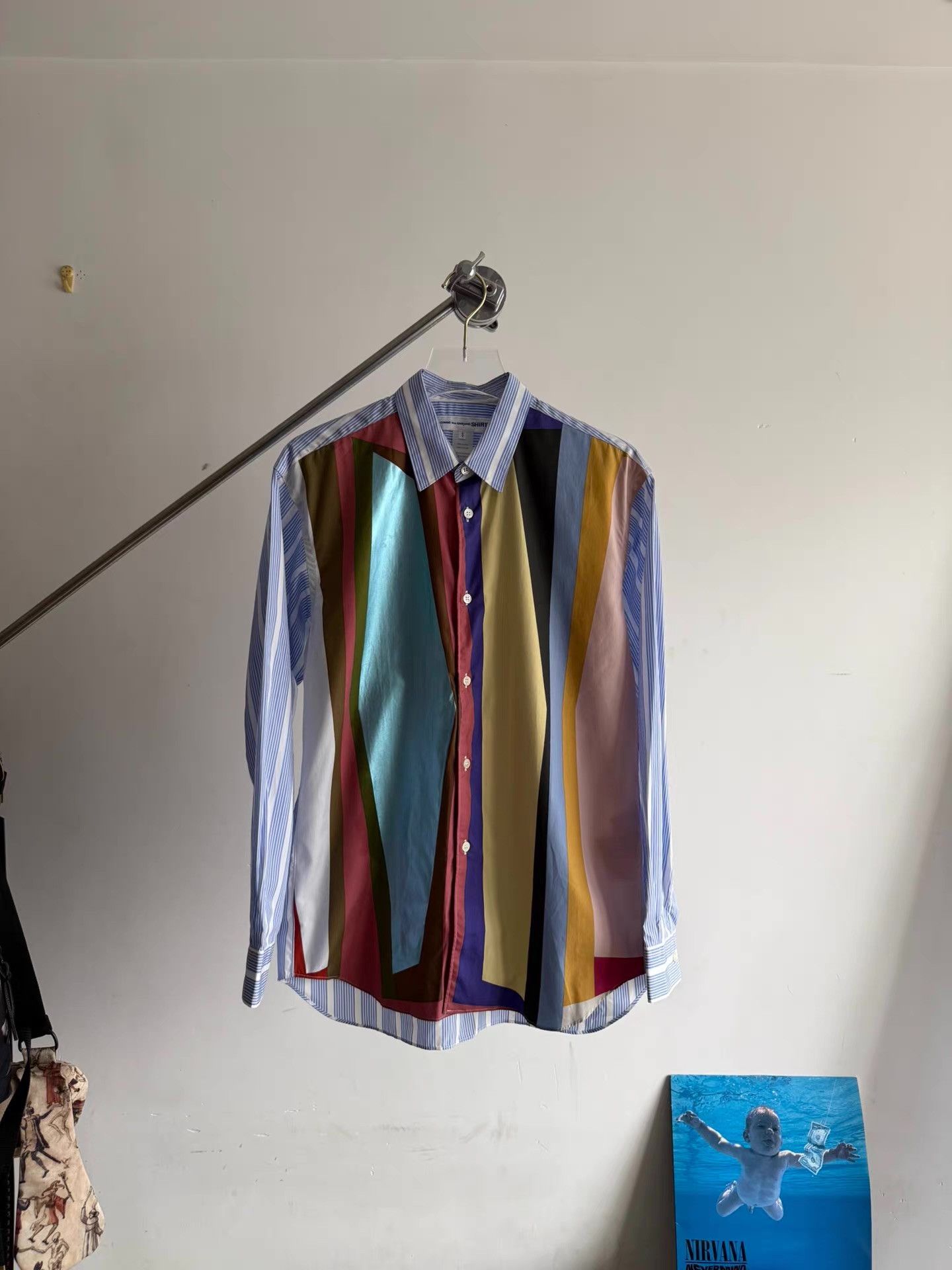 Comme des Garcons Comme des Garçons Shirt CDG spliced shirt Q17 Size US S / EU 44-46 / 1 - 1 Thumbnail