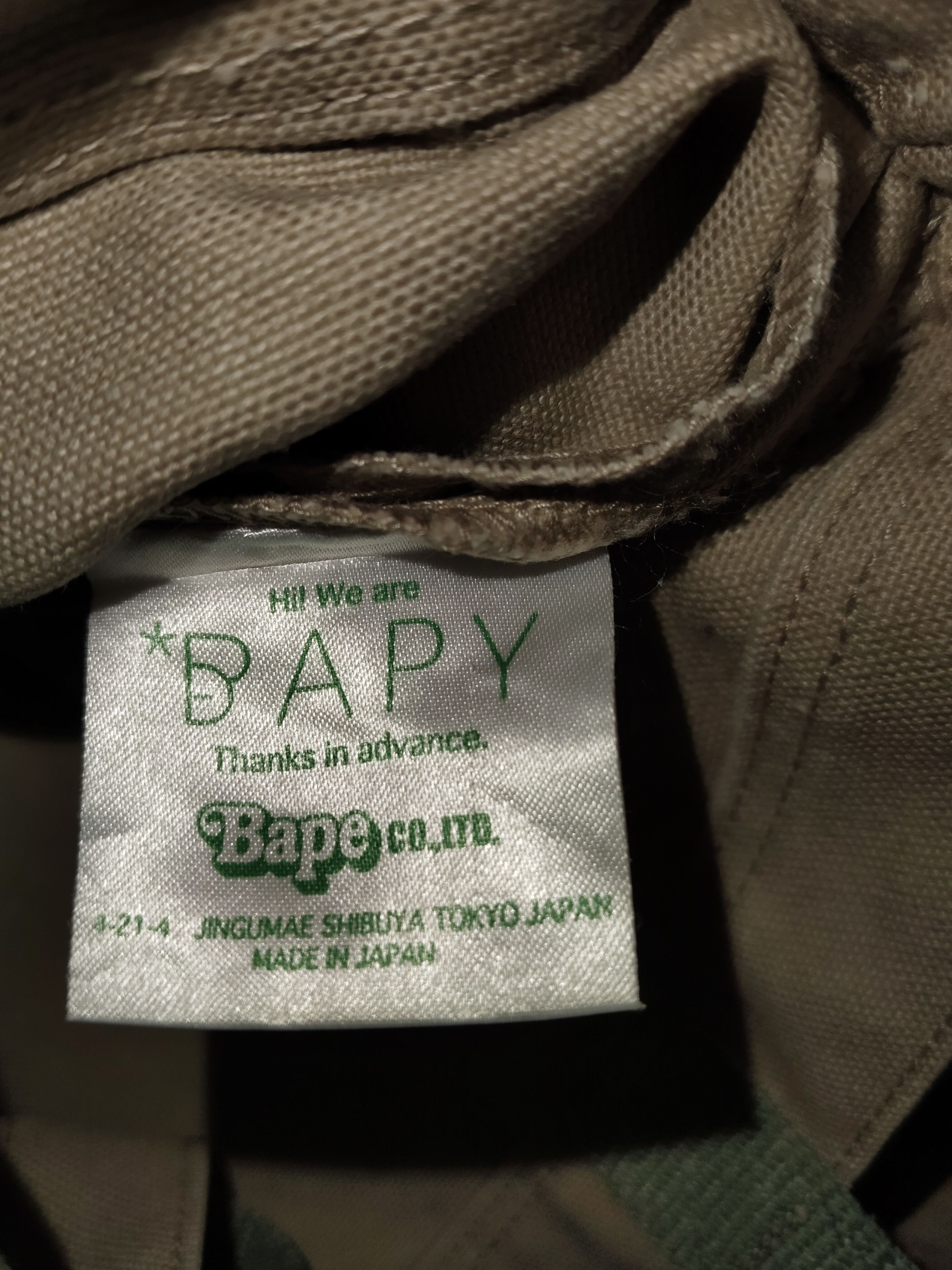 Bape BAPY Tote Bag By BATHING APE Size ONE SIZE - 5 Thumbnail