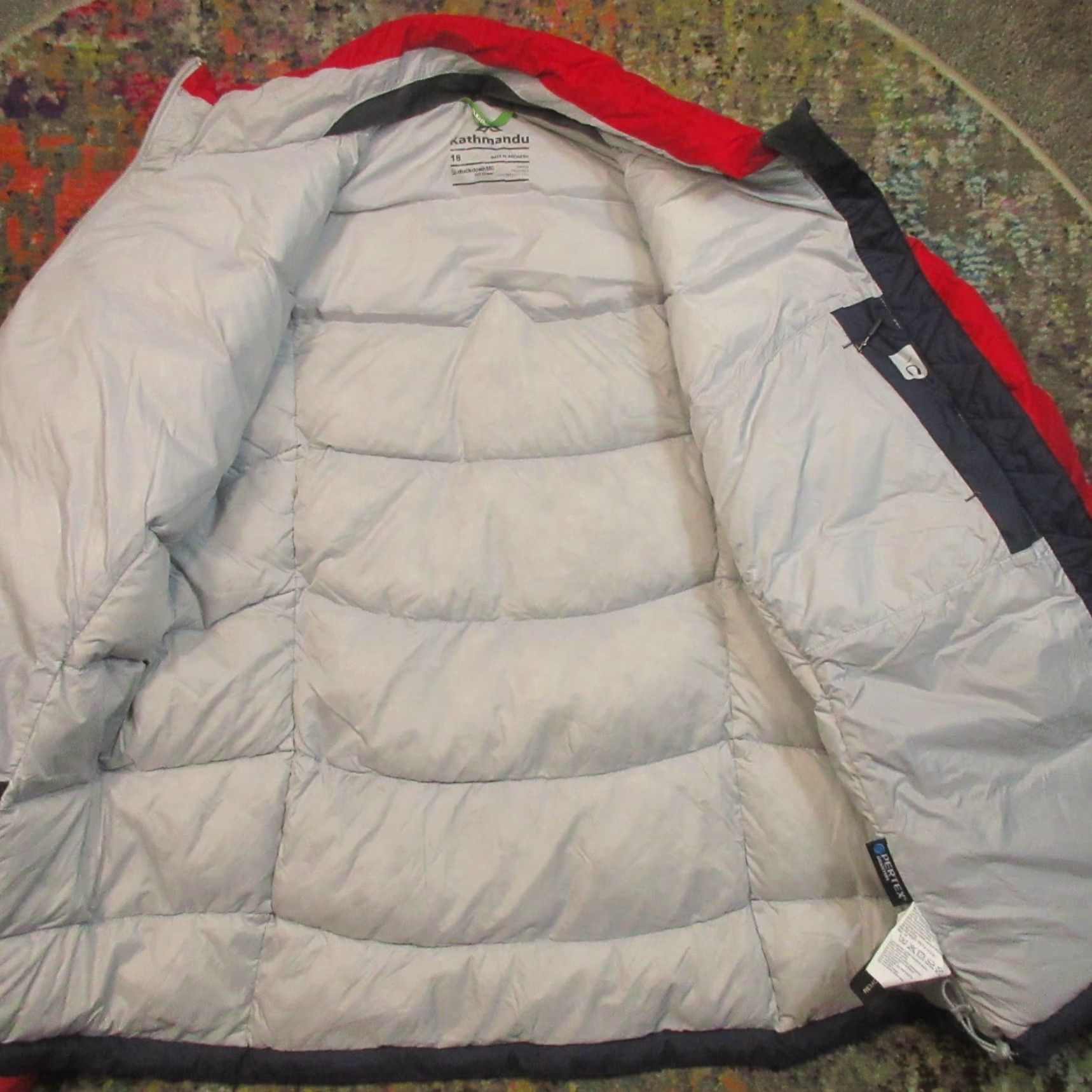 Kathmandu Kathmandu Jacket Womens 18 Red Puffer Down Lightweight Packable Short Zip Quilted Softshell Recycled Casual Womens Size XXL / US 16-18 / IT 52-54 - 6 Thumbnail