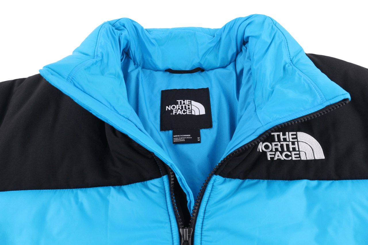 The North Face HIMALAYAN M Blue High Neck Quilted Puffer 81677 Size US M / EU 48-50 / 2 - 5 Thumbnail