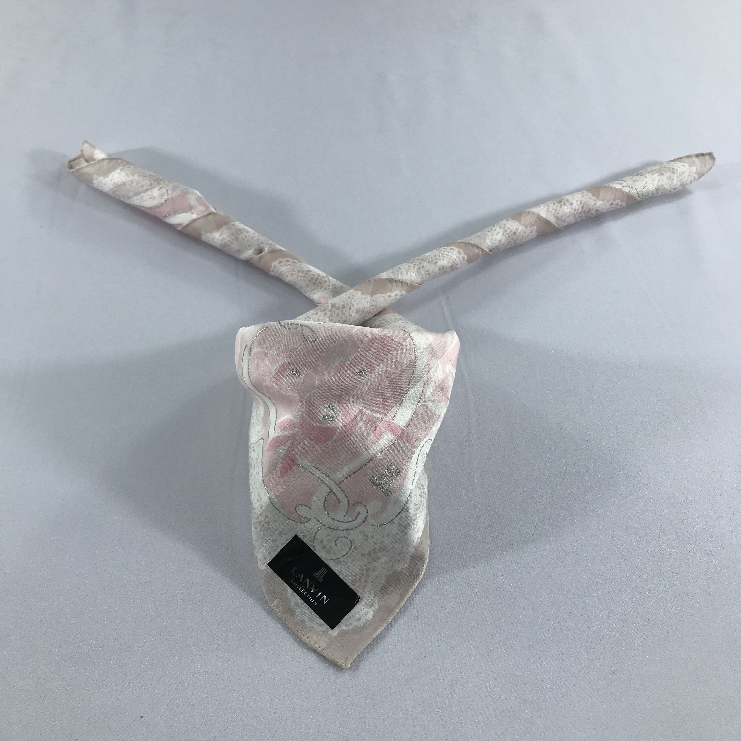 Lanvin Lanvin Handkerchief Neckerchief Bandana H1202 Size ONE SIZE - 2 Thumbnail