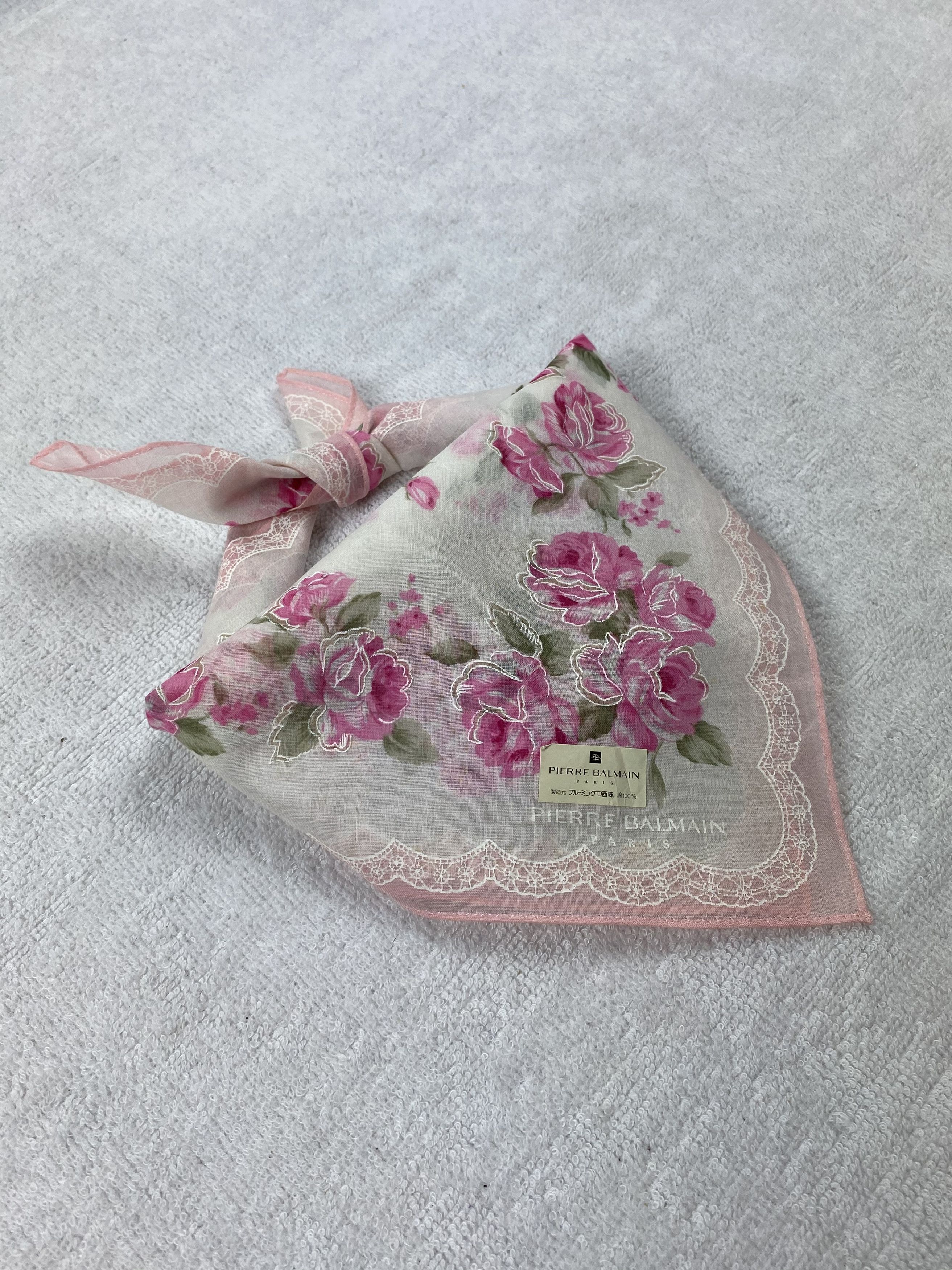 Pierre Balmain × Vintage Pierre Balmain Handkerchief / Bandana / Neckerchief Size ONE SIZE - 1 Thumbnail