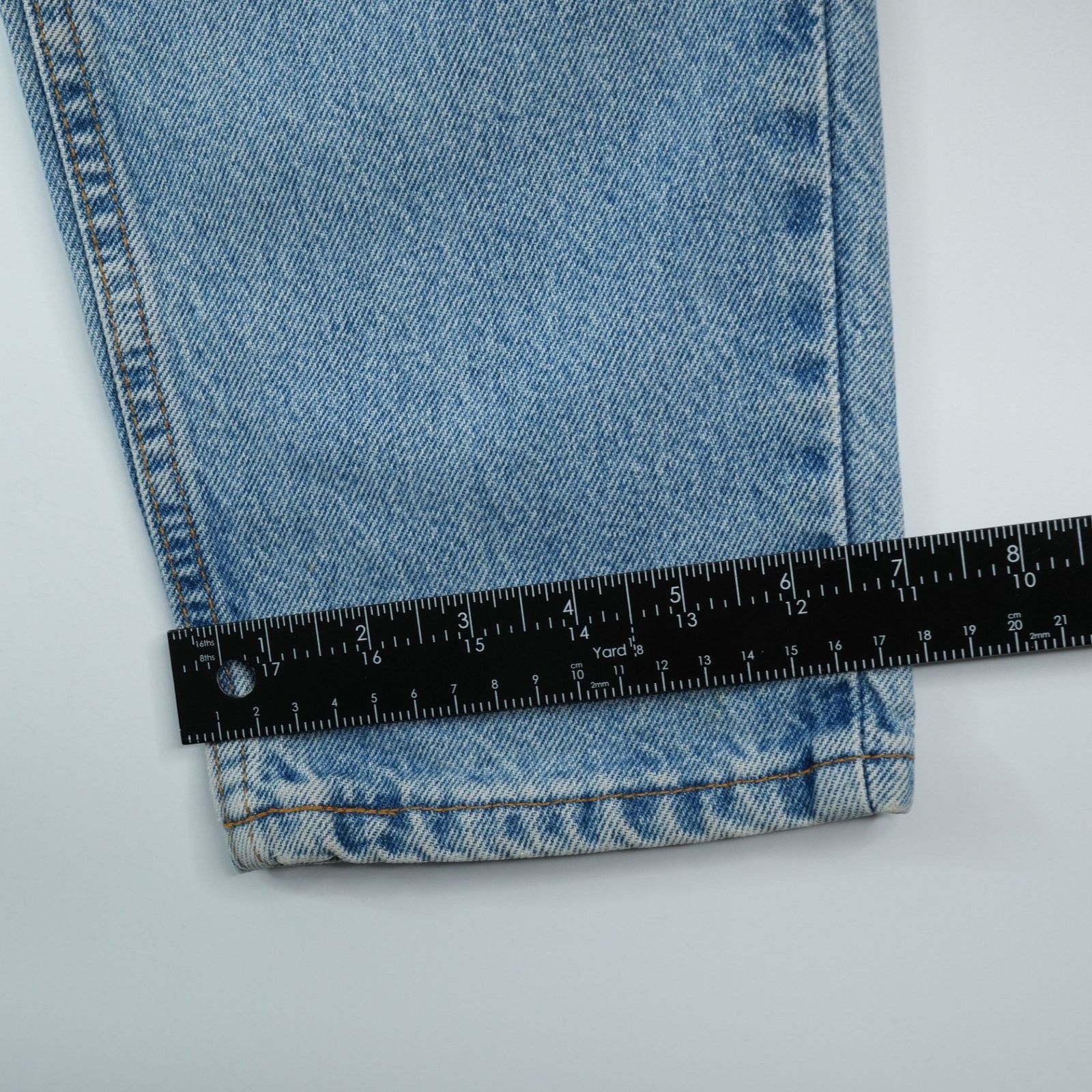 Levi's Vtg Levis 551 Jeans 12S (31x28.5) Relaxed Fit Tapered Leg Size 34" / US 12 / IT 48 - 14 Thumbnail