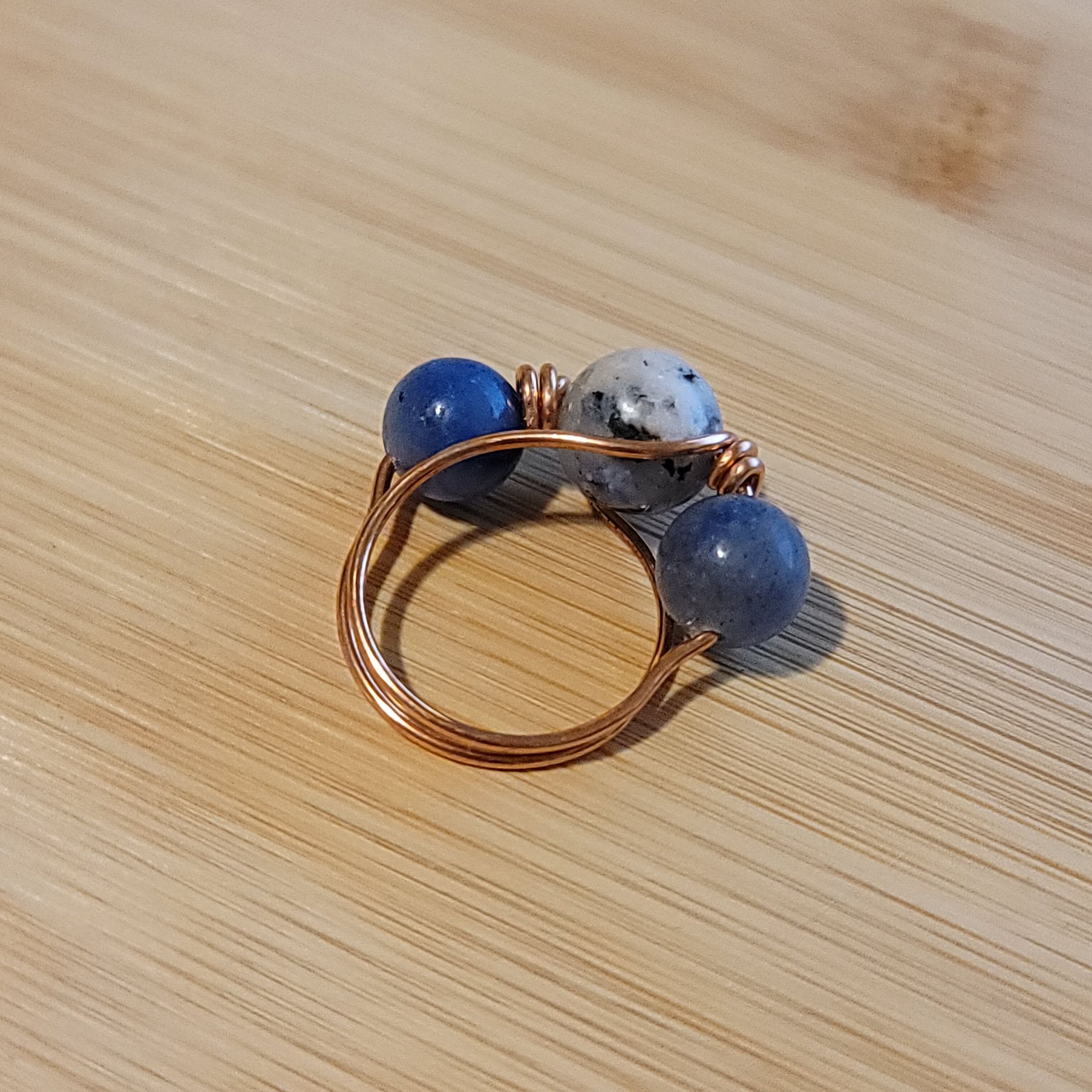 Handmade Handmade Sunstone K2 Copper Ring Size ONE SIZE - 3 Thumbnail