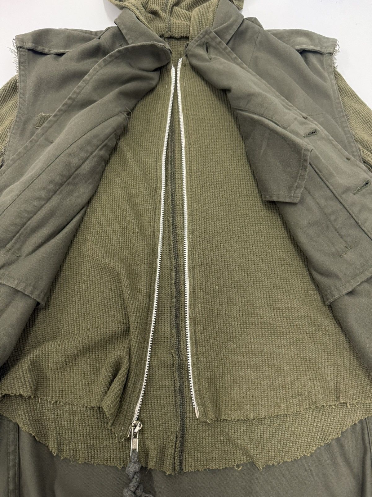 FrenchTrotters 🔥 80s Francais Army R&R Surplus Custom Sweat Hoodie Jacket Size US S / EU 44-46 / 1 - 10 Thumbnail