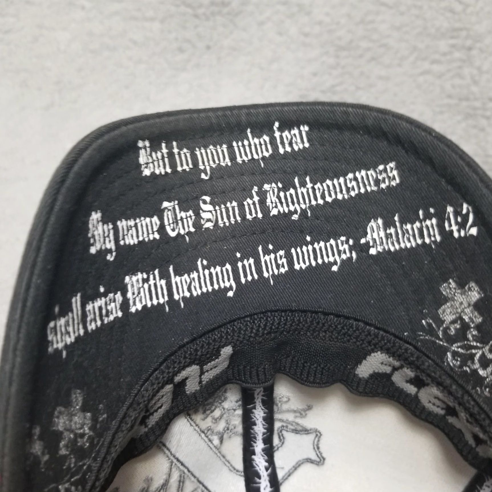 Vintage SpiritDomes Crown Of Thorns Collection Jesus Ball Cap FlexFit Samuel Peters Size ONE SIZE - 7 Thumbnail