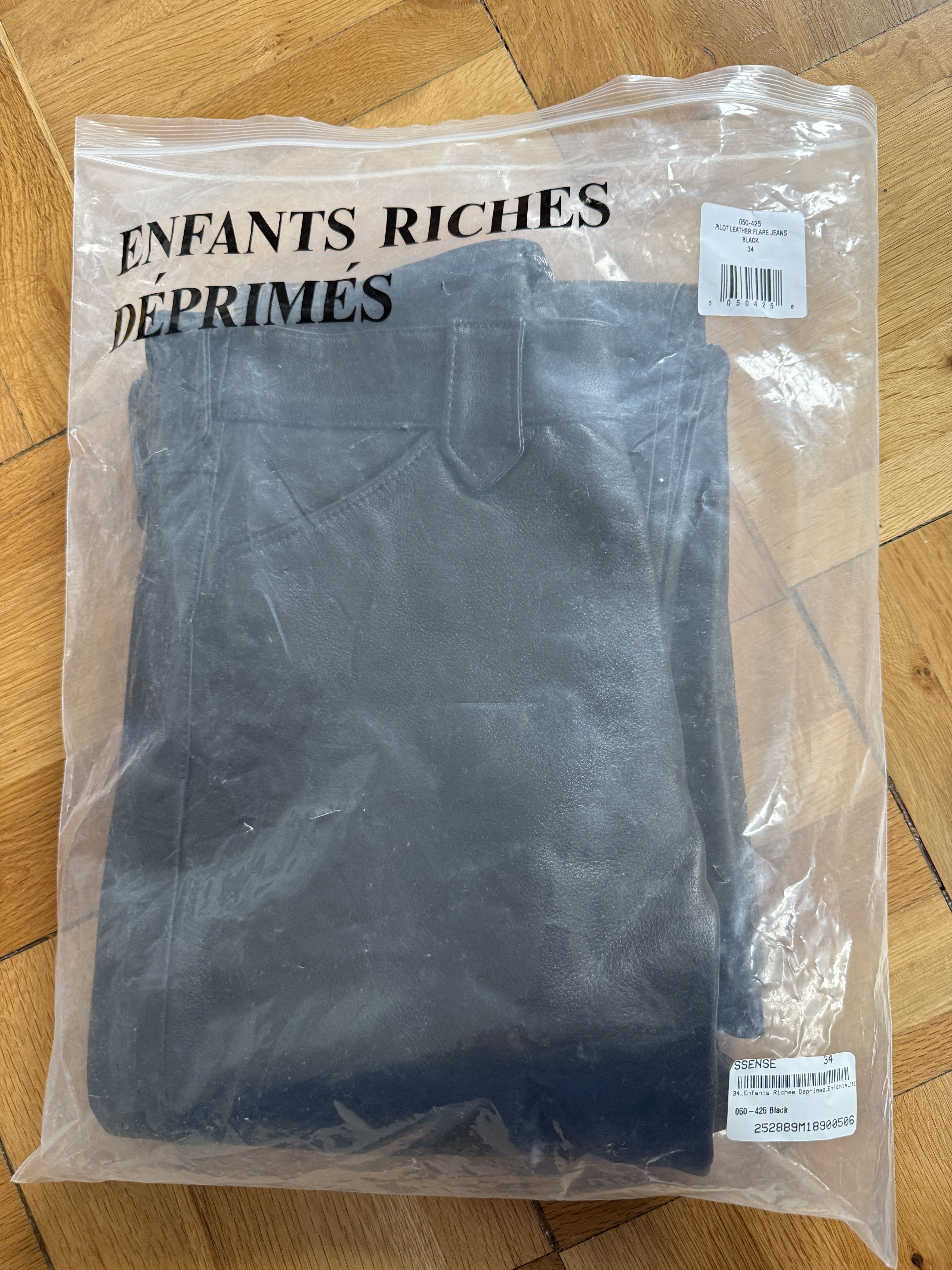 Enfants Riches Deprimes PILOT LEATHER FLARE Size US 34 / EU 50 - 8 Thumbnail