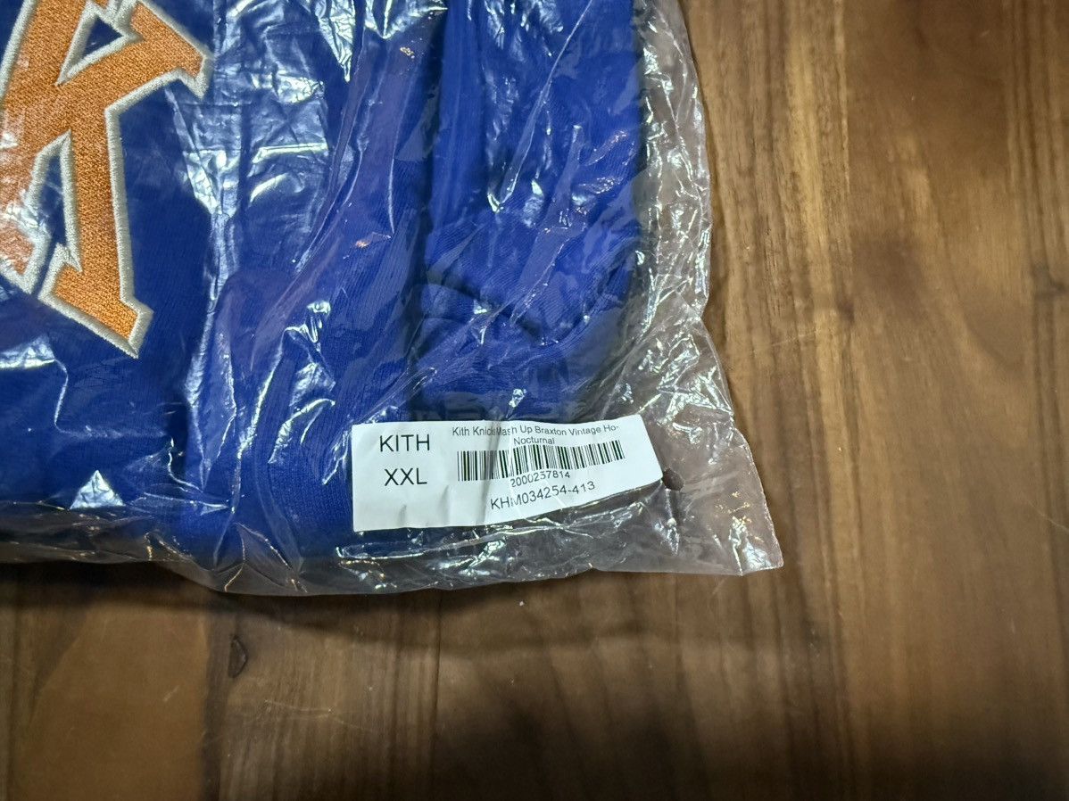 Kith Kith for Knicks Mash Up Cropped Braxton Vintage Hoodie XXL Size US XXL / EU 58 / 5 - 11 Thumbnail