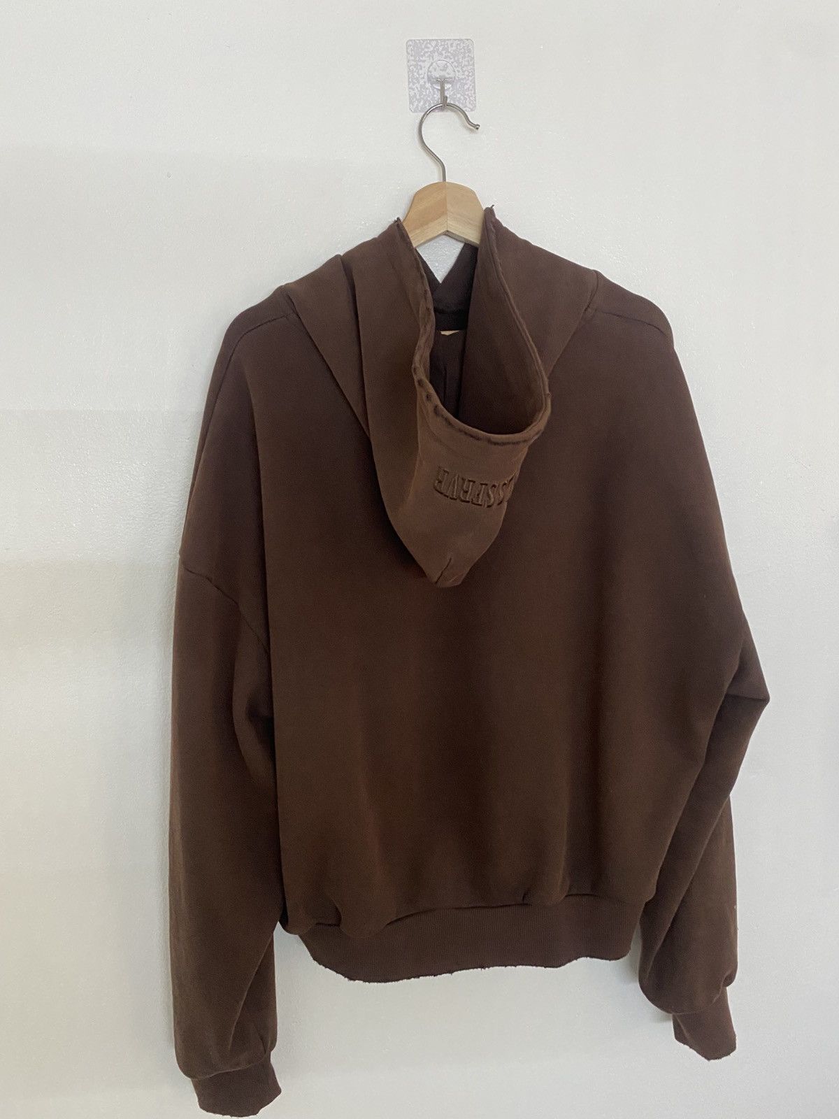 Other Timeless Forever TMLSSFRVR Sample Brown Distressed Hoodie Size US M / EU 48-50 / 2 - 2 Thumbnail