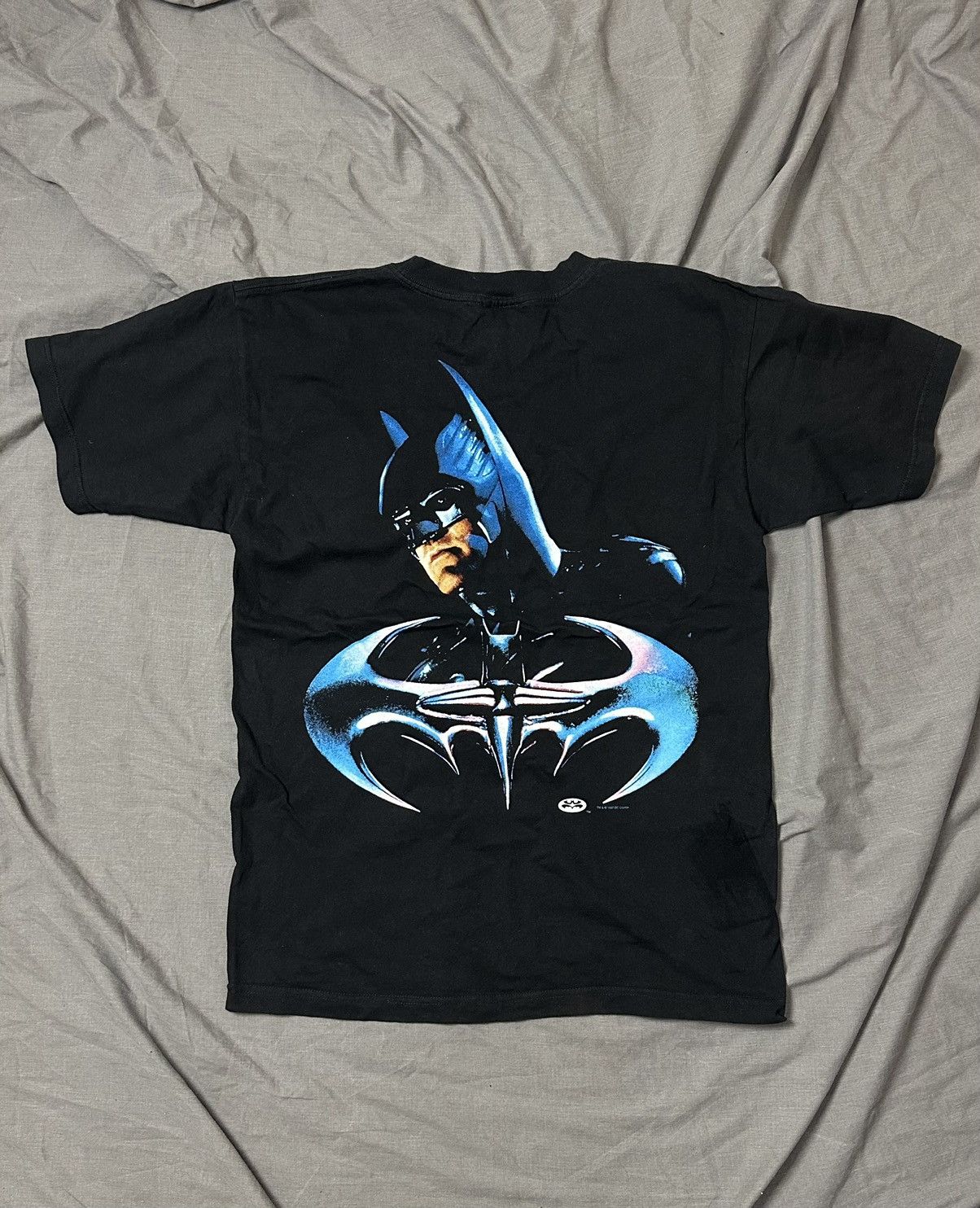 Pre-owned Band Tees X Batman 1997 Batman T-shirt Vintage In Black