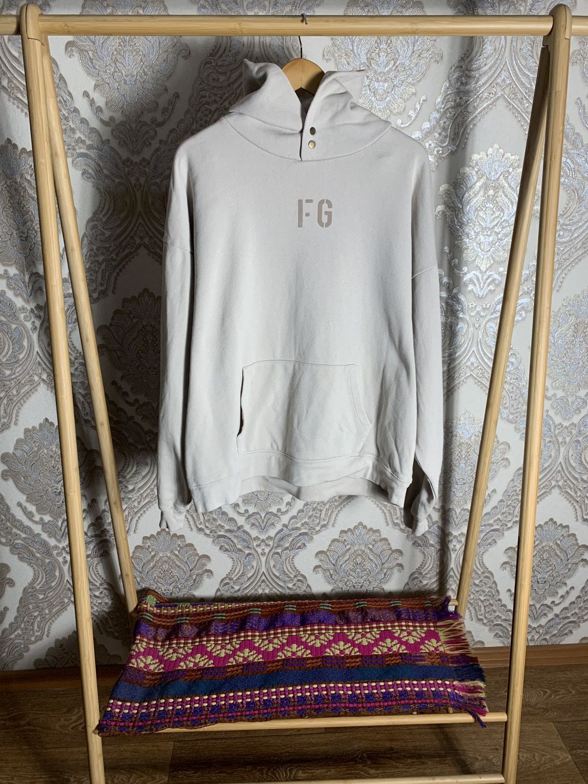 Japanese Brand VERY RARE FEAR OF GOD DOBLE PRINTED HOODIE JAPAN STYLE Y2K Size US L / EU 52-54 / 3 - 2 Thumbnail