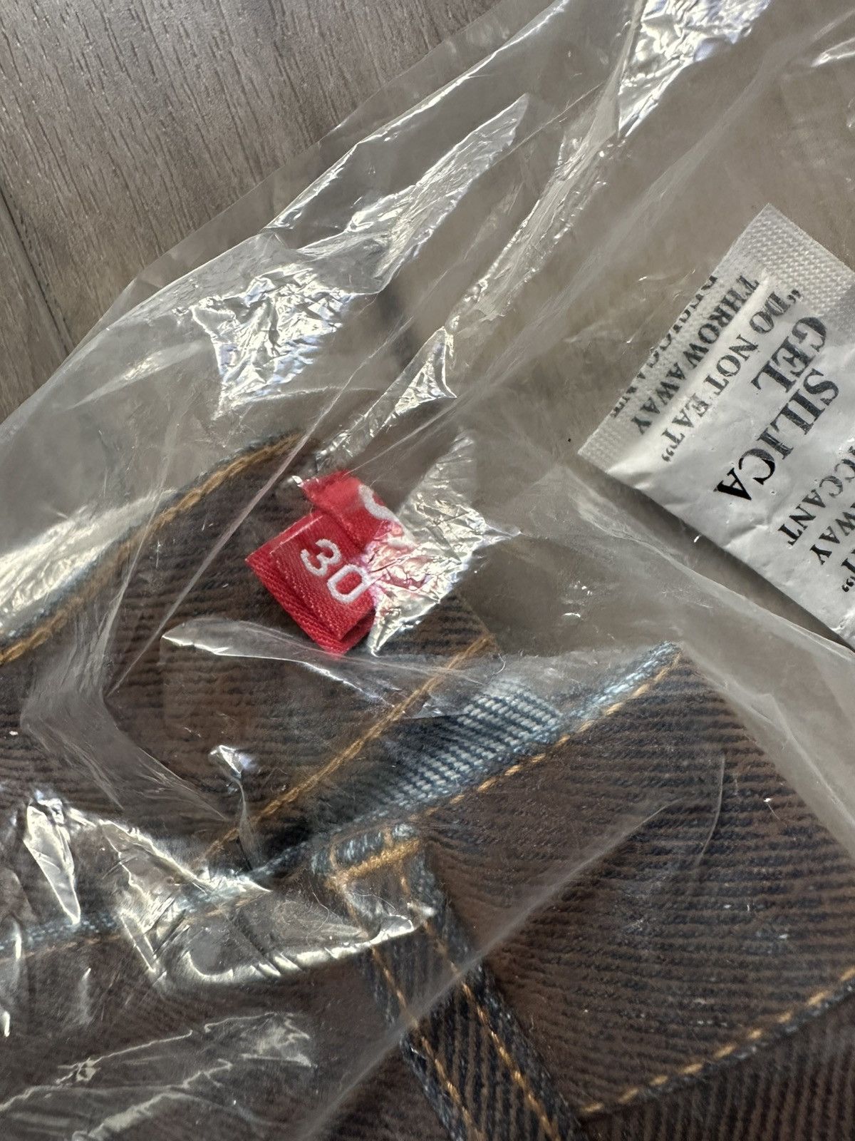 Supreme Flocked Distressed Regular Jean Size US 30 / EU 46 - 4 Thumbnail