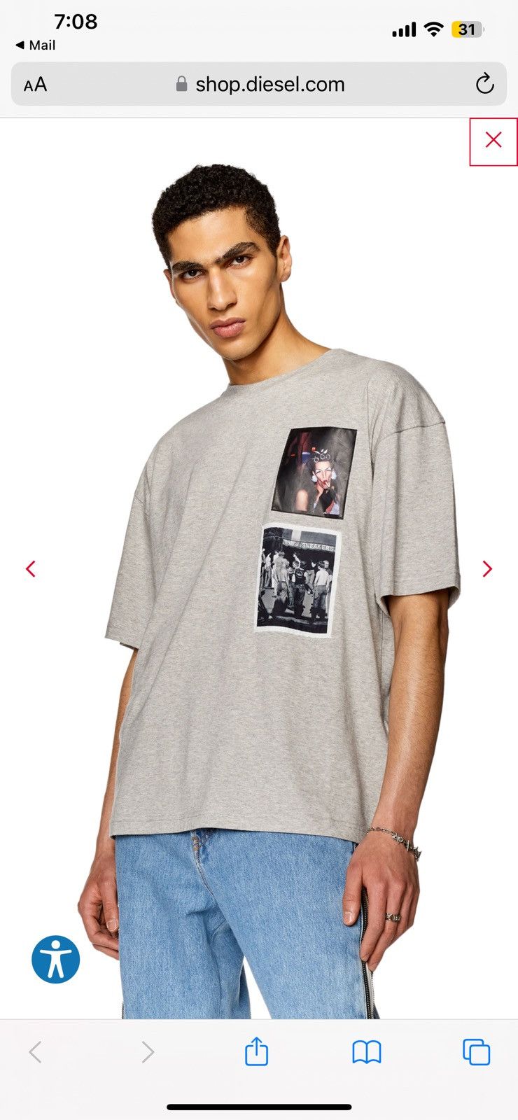 Diesel Unisex tee Size US L / EU 52-54 / 3 - 1 Thumbnail