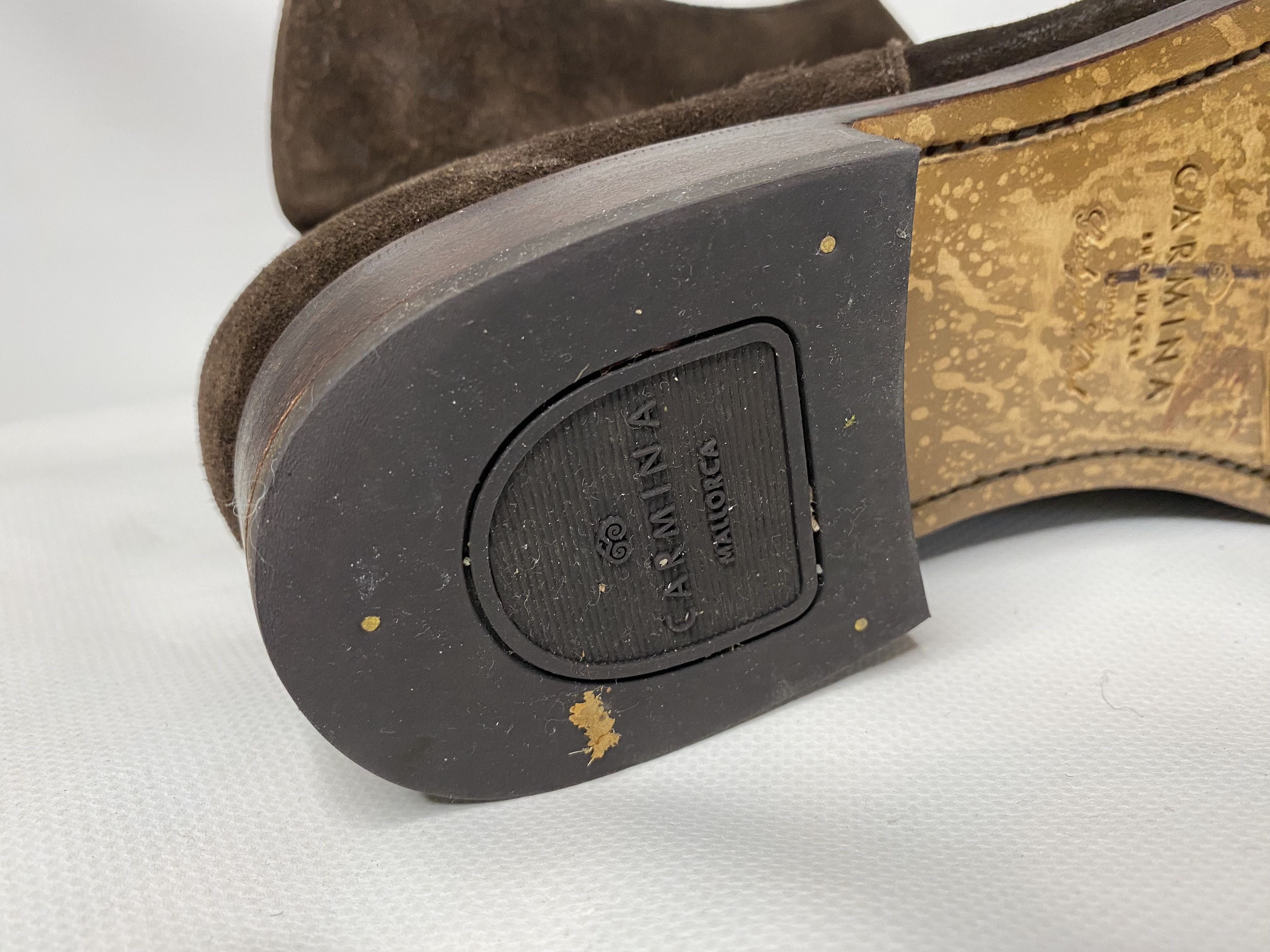Carmina × Vintage CARMINA FOR PELIKAMO DOUBLE MONK STRAP CALF SUEDE SIZE EU 40 Size US 8 / EU 41 - 5 Thumbnail