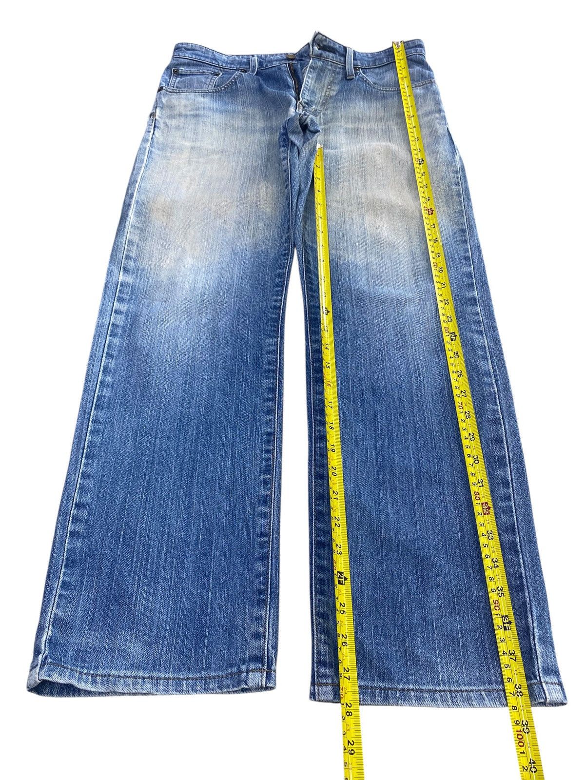 Edwin Vintage Edwin Blue Faded Wash Style Baggy Loose Jeans Size US 32 / EU 48 - 7 Thumbnail