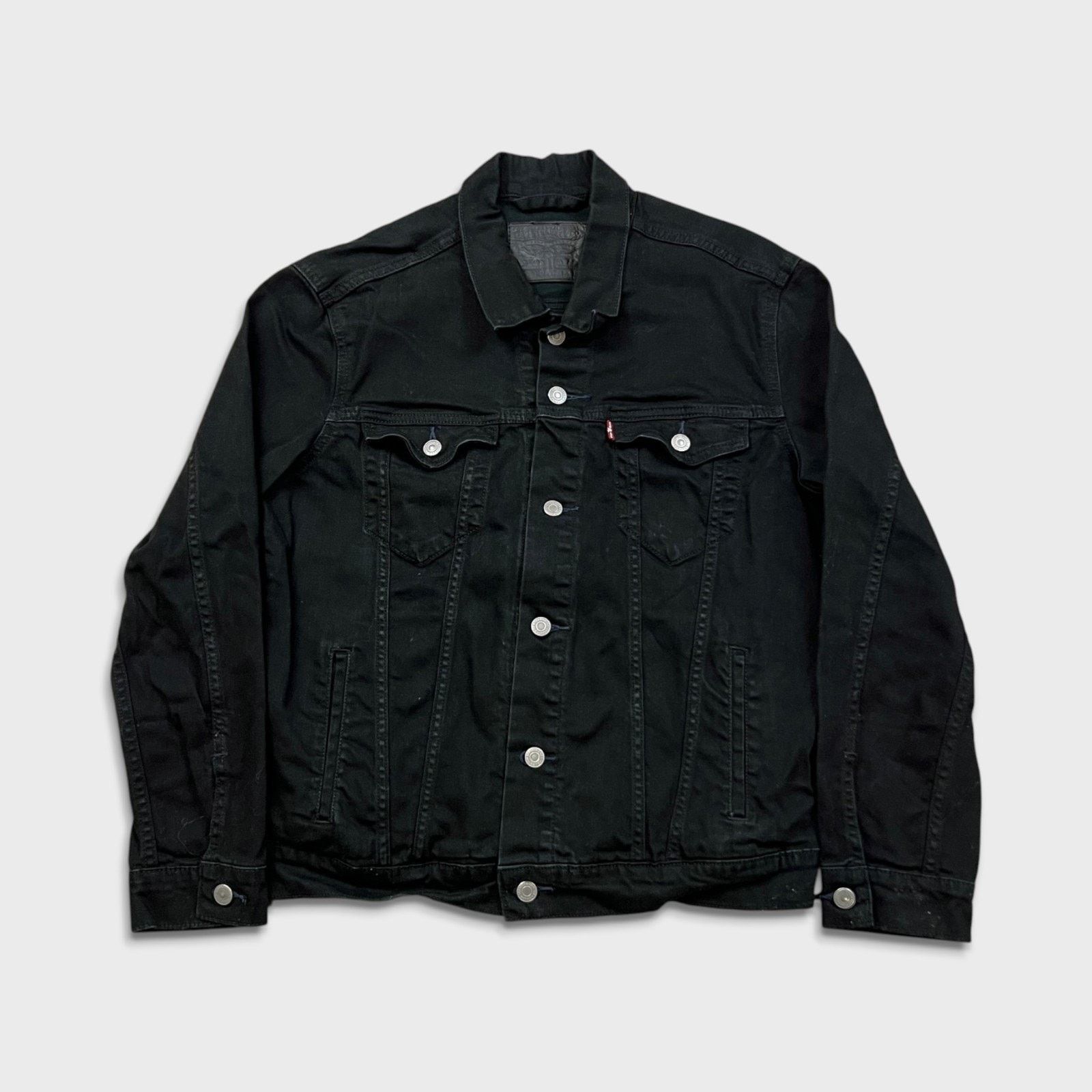Levi's × Supreme SUPREME x LEVIS TRUCKER DENIM JEAN JACKET BLACK
