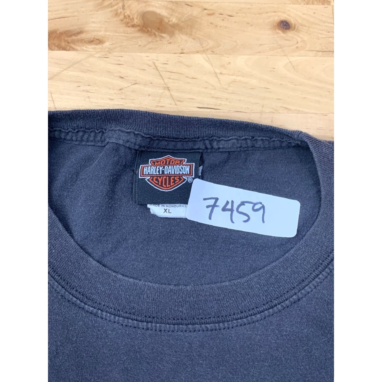 Harley Davidson Harley-Davidson Ride with Pride T Shirt Mens XL Black Short Sleeve Eagle #7459 Size US XL / EU 56 / 4 - 5 Thumbnail