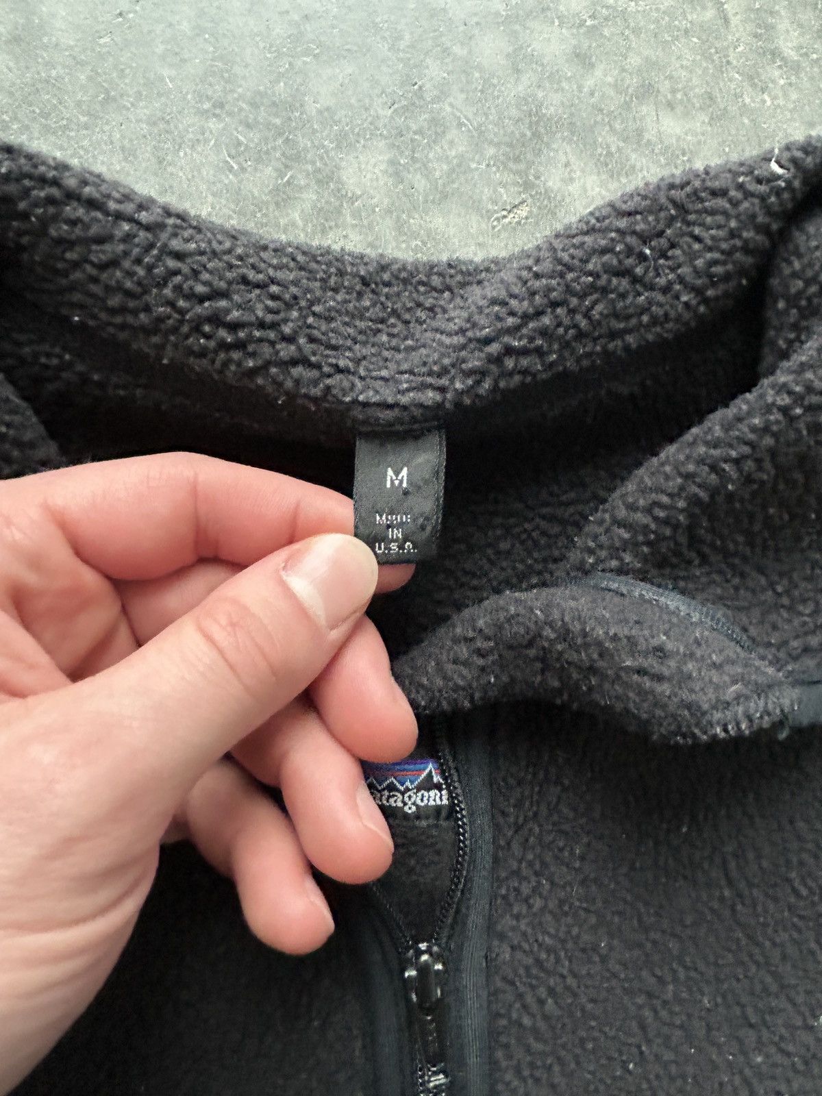 Patagonia Vintage 1993 Patagonia Quarter Zip Deep Pile Jacket Size US S / EU 44-46 / 1 - 4 Thumbnail