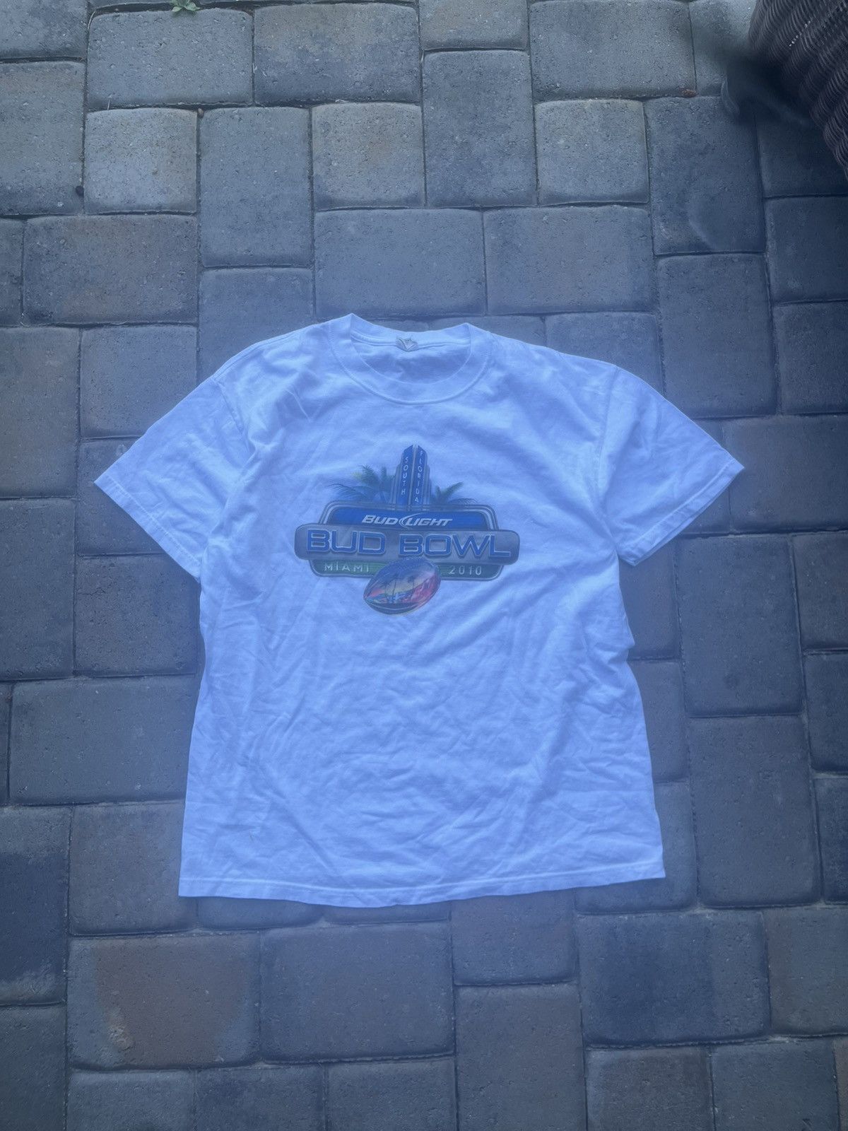 Vintage Vintage Football Bud Bowl Tee Size US XL / EU 56 / 4 - 1 Thumbnail