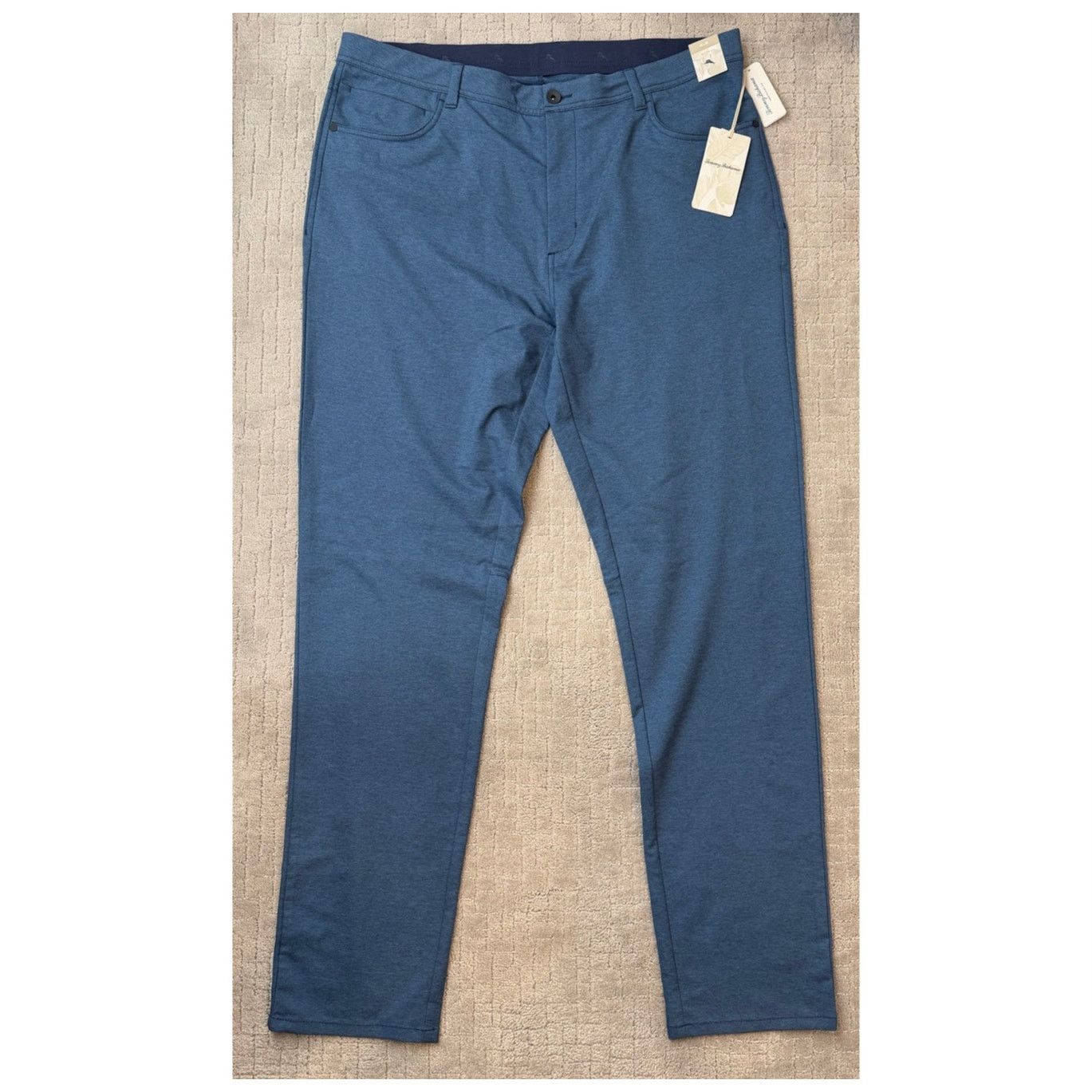 Tommy Bahama NWT Tommy Bahama On Par IslandZone Dark Eclipse Blue Pants Size US 40 / EU 56 - 14 Thumbnail