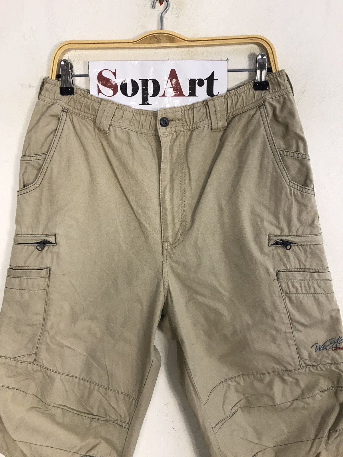 Japanese Brand Vintage W&SB Craft With Pride Short Pants Zipper Style Size US 31 - 3 Thumbnail