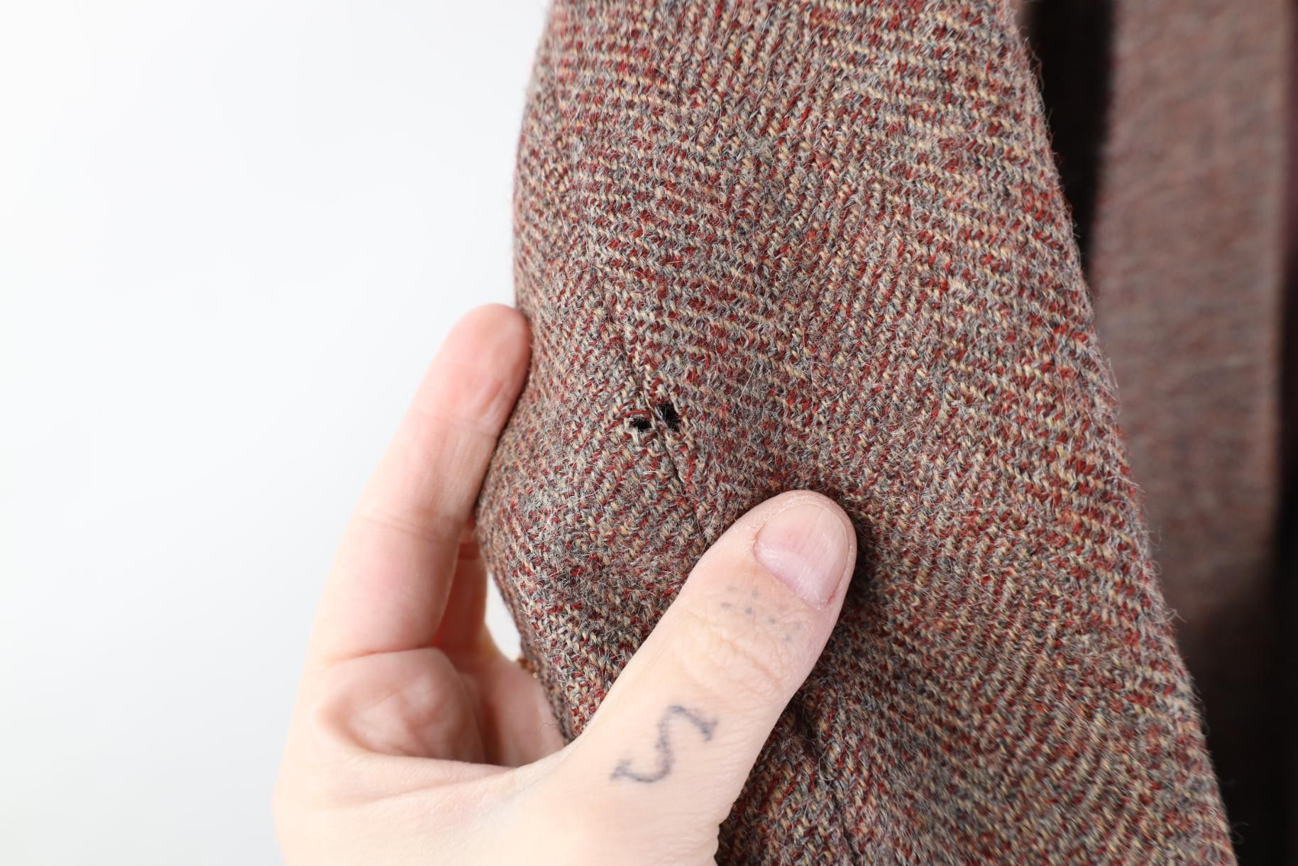 Vintage Vintage 70s Streetwear Tweed Suit Coat Blazer Jacket USA Size US XL / EU 56 / 4 - 6 Thumbnail