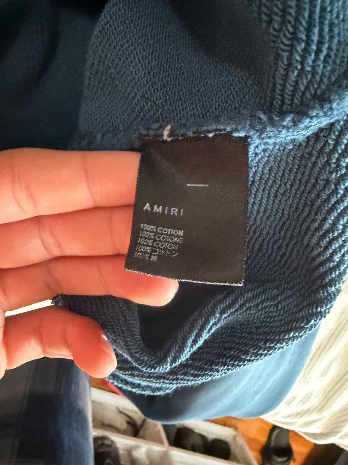 Amiri Amiri Black Ma Bar Hoodie teal Size US M / EU 48-50 / 2 - 2 Thumbnail
