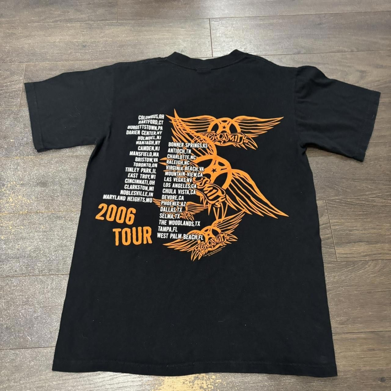 Designer vintage aerosmith tour t shirt 2006 S Size US S / EU 44-46 / 1 - 4 Thumbnail