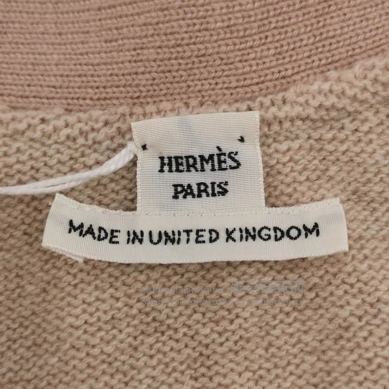 Hermes Hermes Cashmere Solid Color V-neck Vest Size XXS / US 00 / IT 34 - 7 Thumbnail