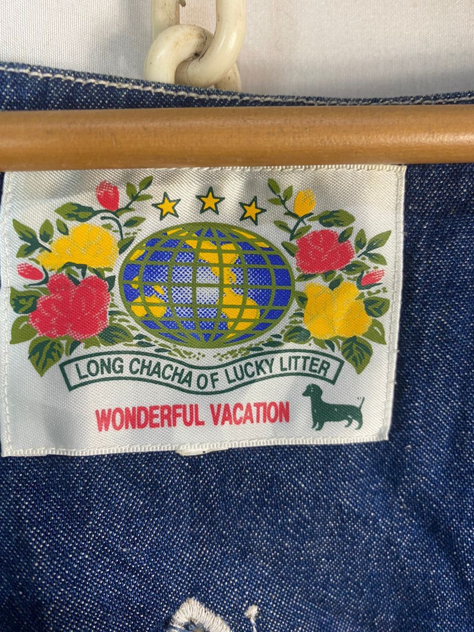 Japanese Brand × Vintage Worderful vacation denim vest by park house Size L / US 10 / IT 46 - 7 Thumbnail