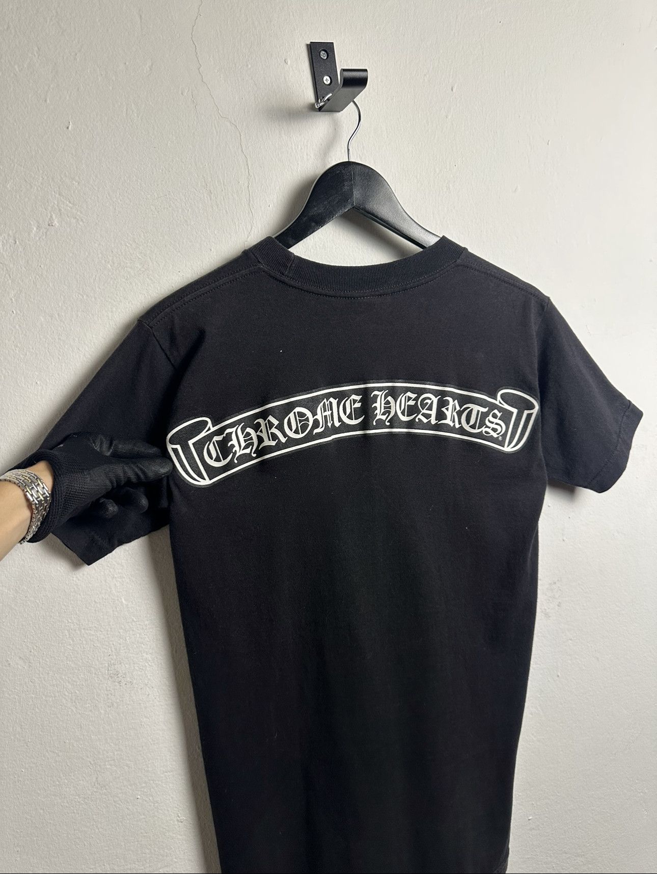 Chrome Hearts Chrome Hearts Script Logo T-Shirt Size US S / EU 44-46 / 1 - 3 Thumbnail