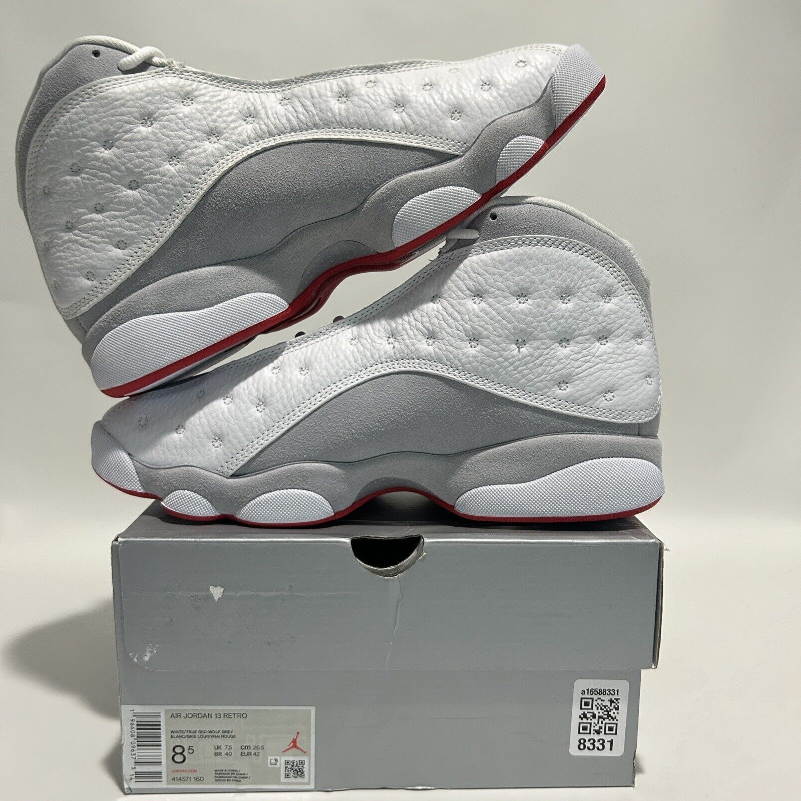 Nike Nike Shoes Air Jordan 13 Retro "Wolf Grey" 2024 Size US 8.5 / EU 41-42 - 3 Thumbnail