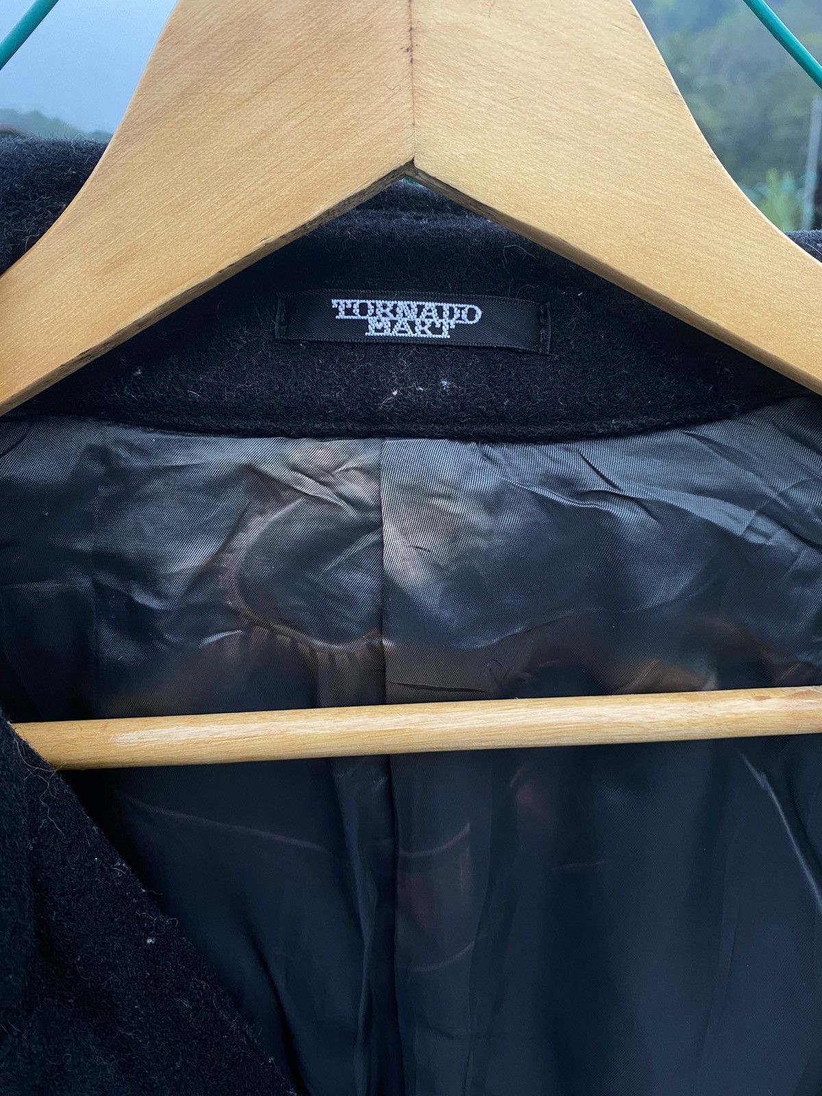 Tornado Mart Tornado Mart Double Breasted Wool Coat Size S / US 4 / IT 40 - 8 Thumbnail