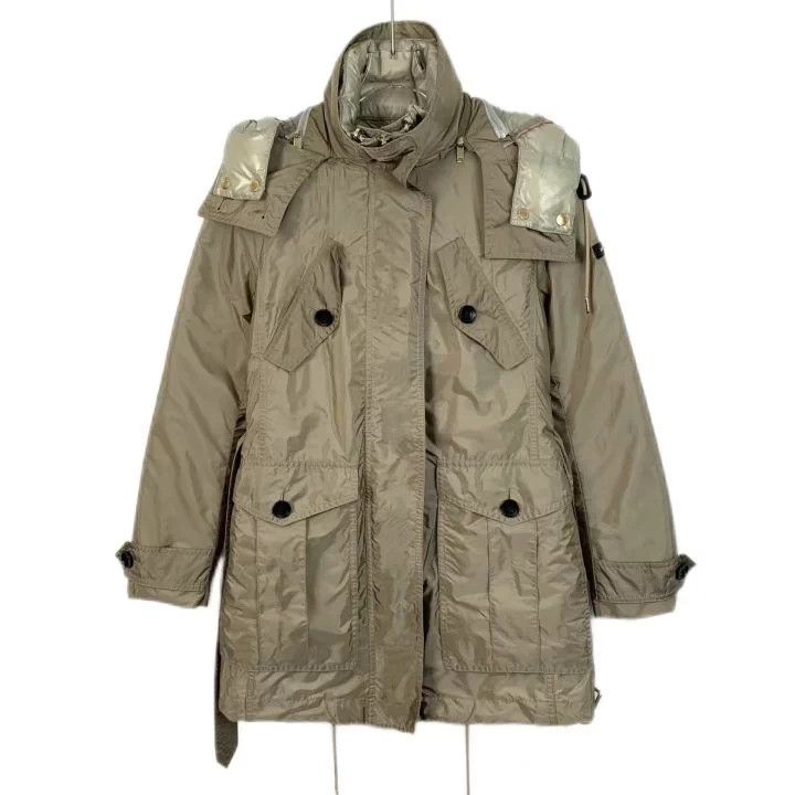 Burberry Burberry Beige Two-Piece Hooded Down Coat Size US XS / EU 42 / 0 - 1 Thumbnail