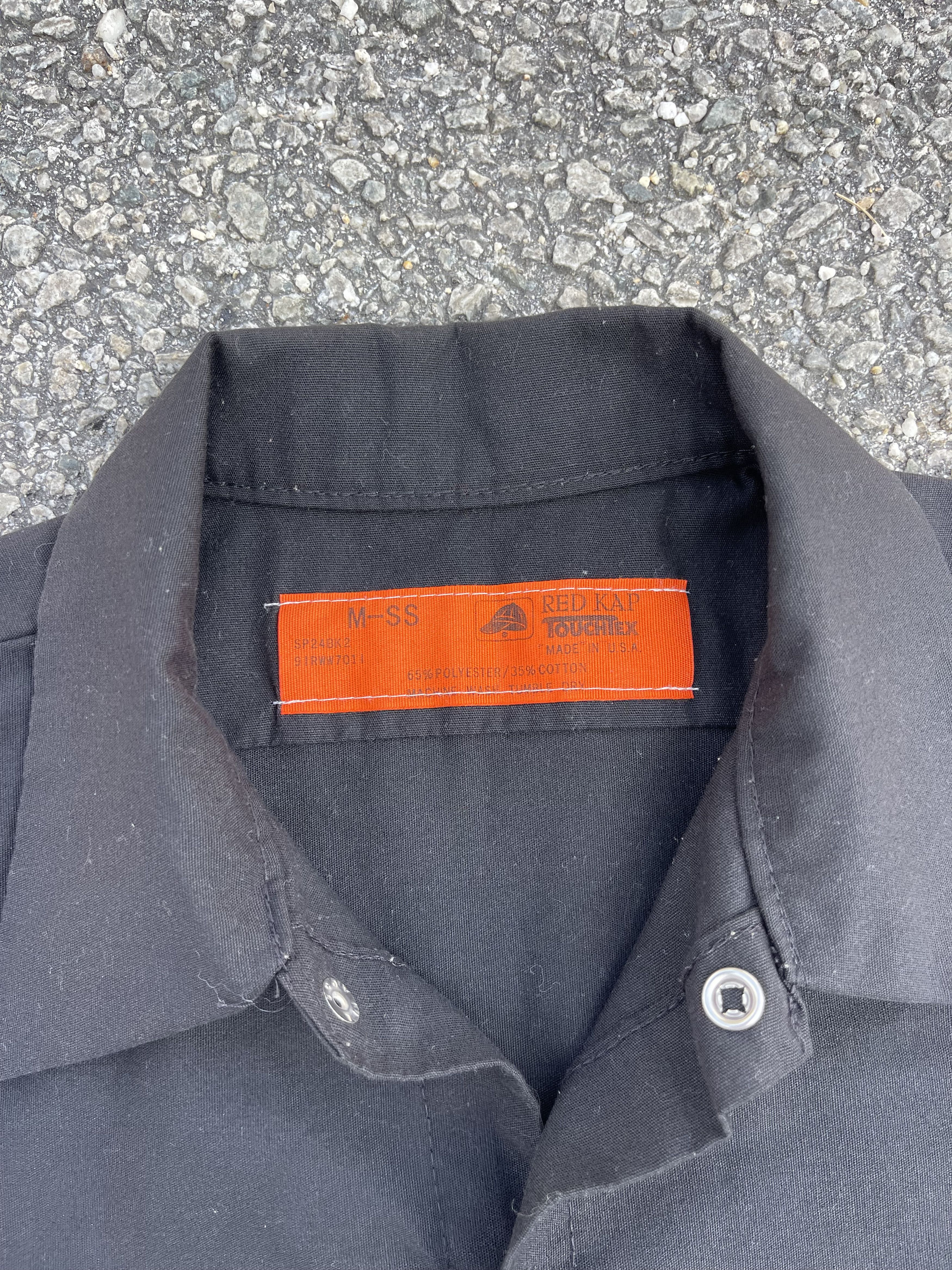 Bounty Hunter × Red Kap × Vintage Vtg Bounty Hunter x Red Kap Black Shirt Size US M / EU 48-50 / 2 - 4 Thumbnail