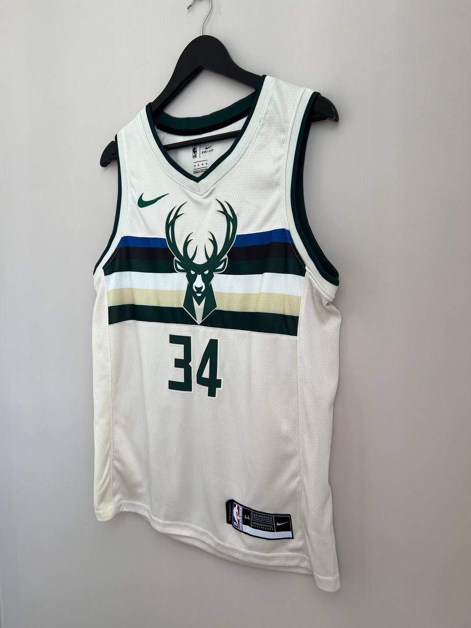 NBA × Nike Nike Giannis Antetokounmpo Milwaukee Bucks Association Size US M / EU 48-50 / 2 - 4 Thumbnail